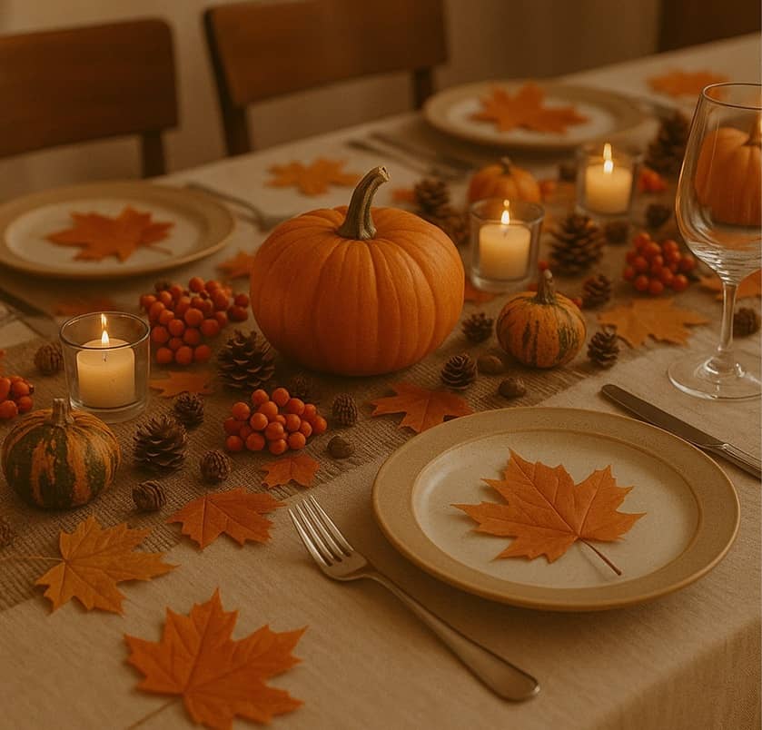 Herbstdeko für die Wohnung
