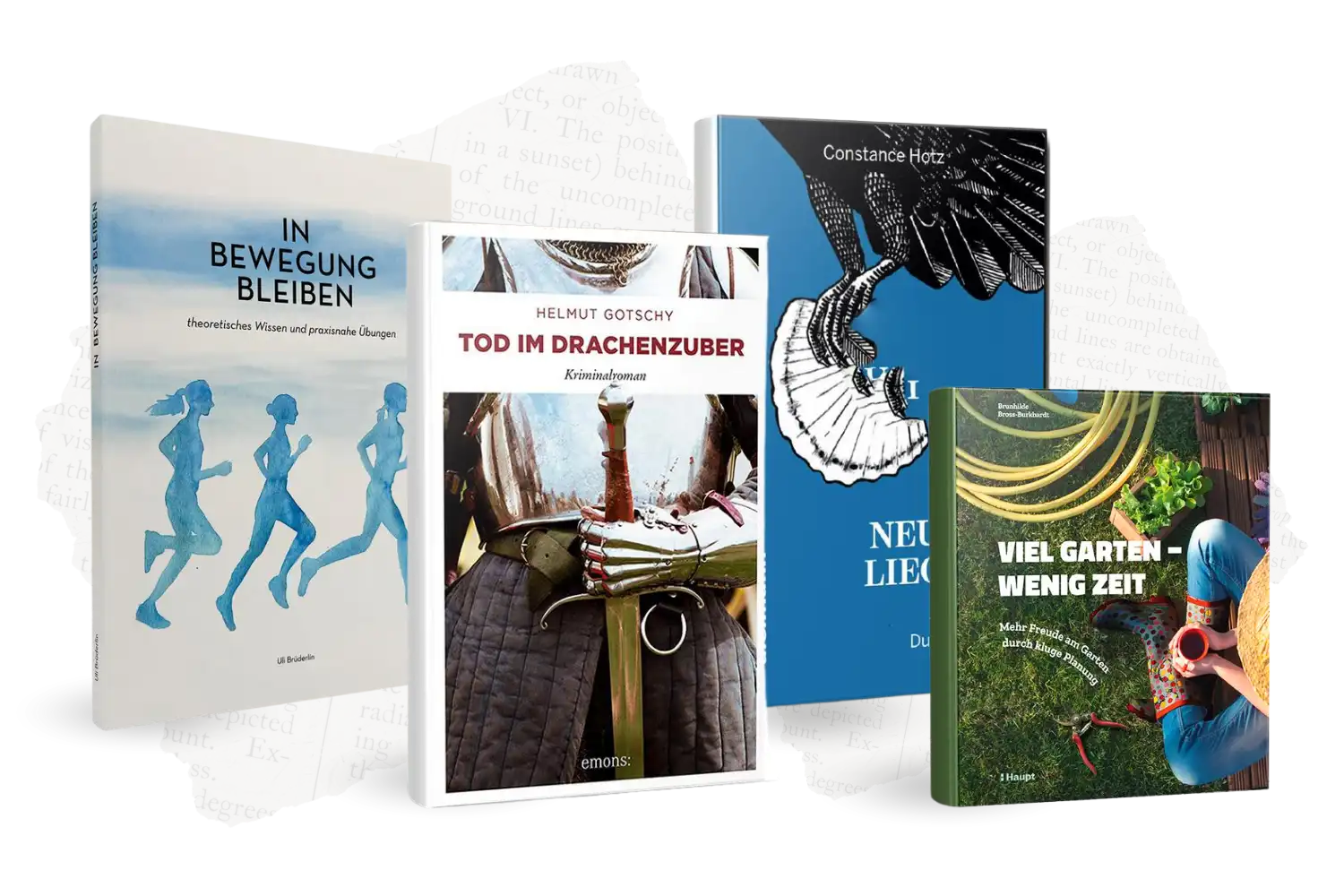 Verschiedene Bücher