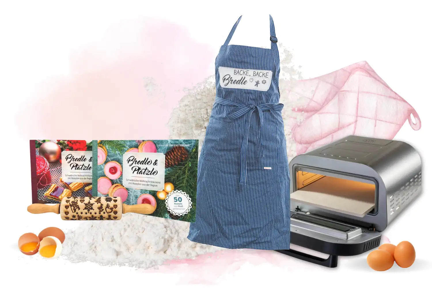 Backzubehör und Backutensilien als Geschenke für Hobbybäcker