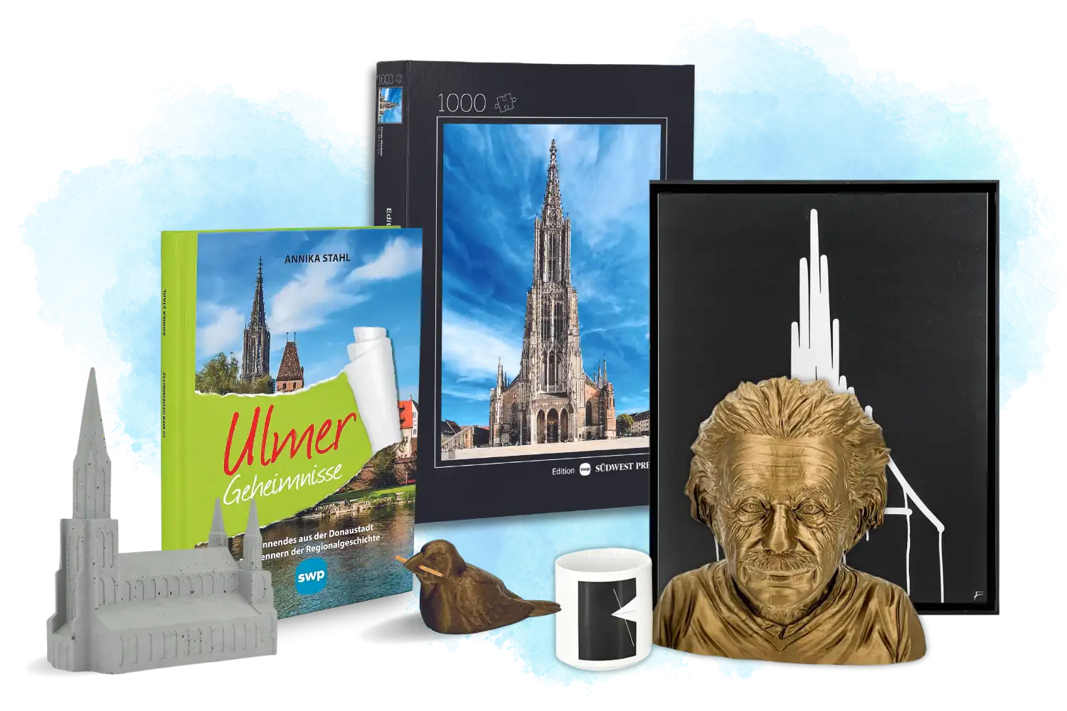 Geschenke und Souvenirs aus Ulm