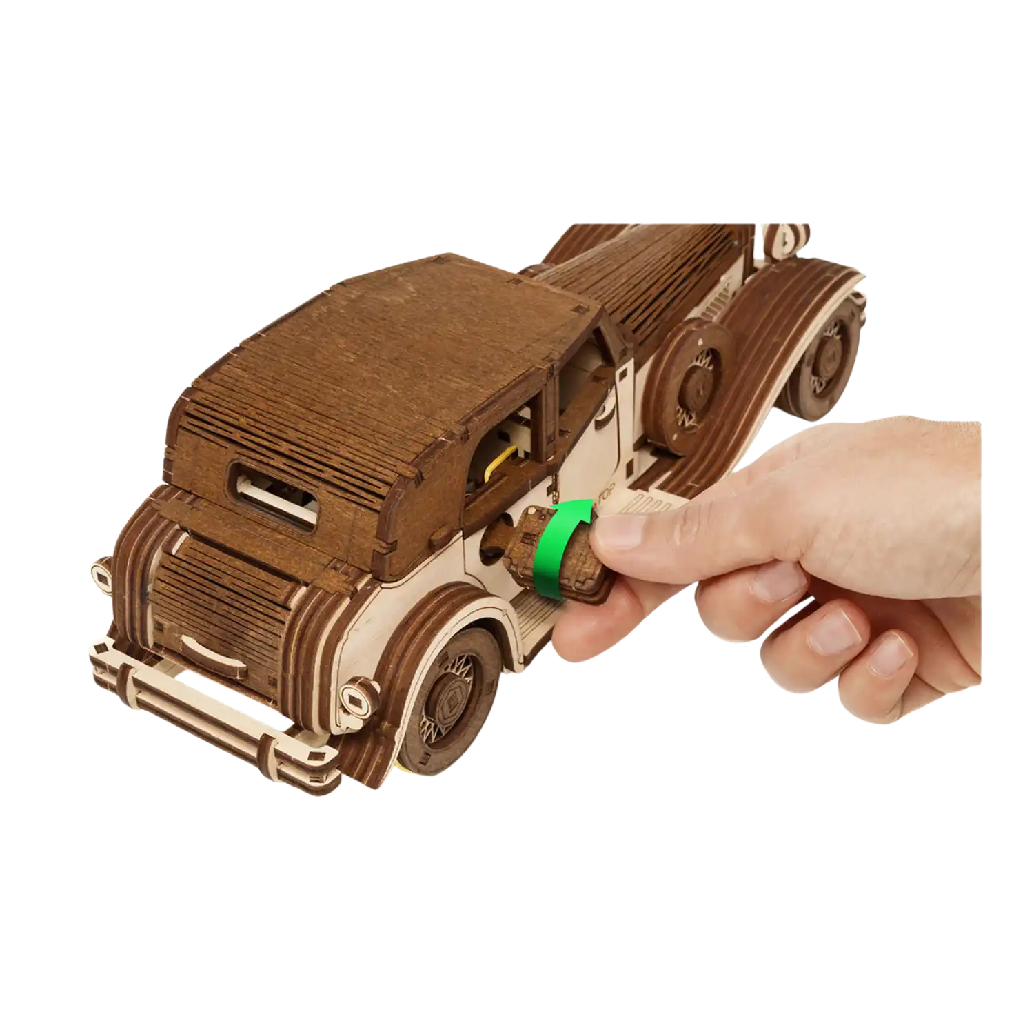 3D-Holzpuzzle, Wind Up Car Ferdinand