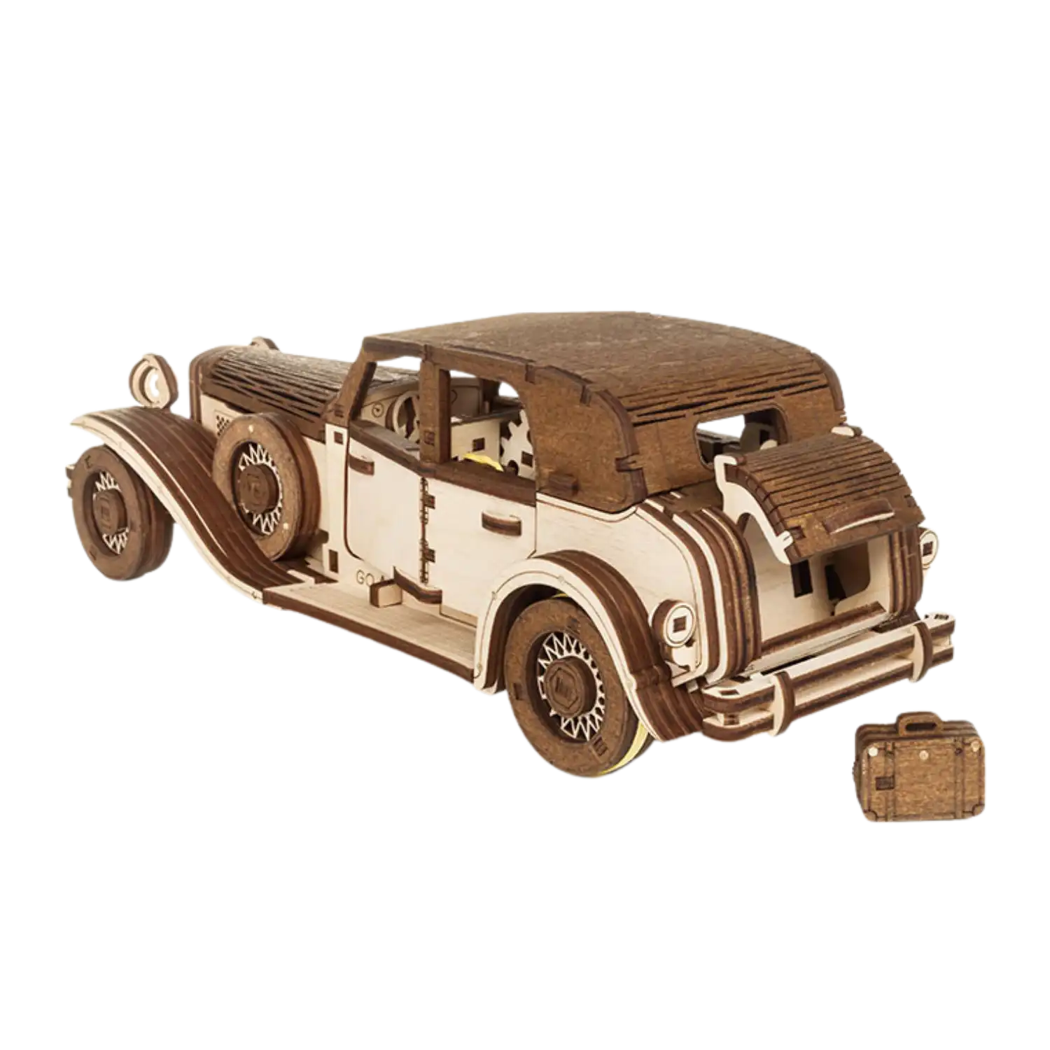 3D-Holzpuzzle, Wind Up Car Ferdinand