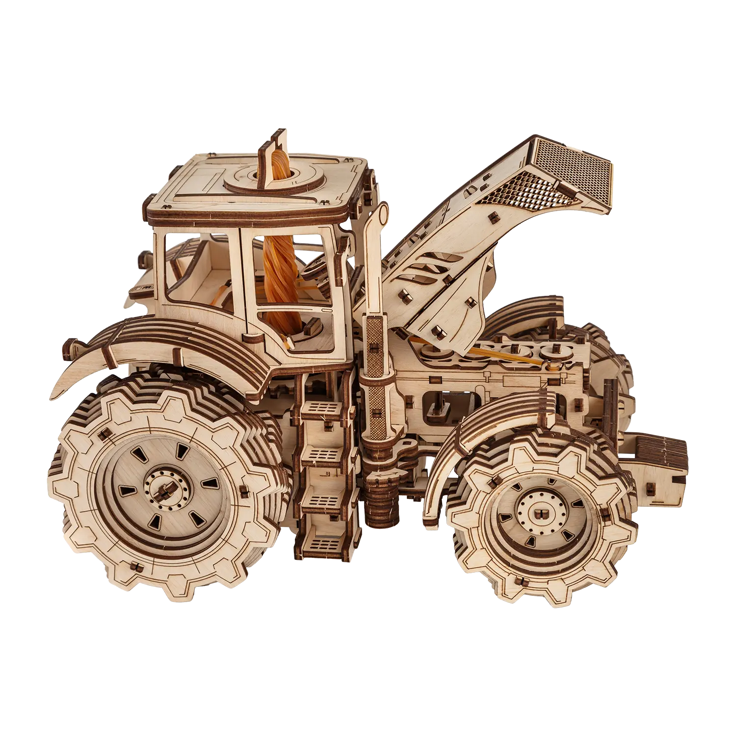3D-Holzpuzzle Traktor