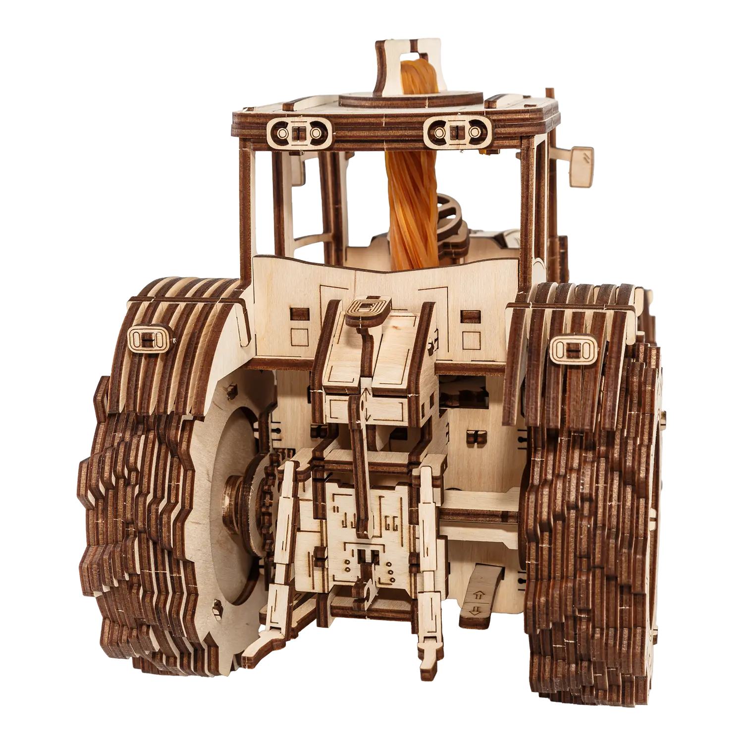 3D-Holzpuzzle Traktor