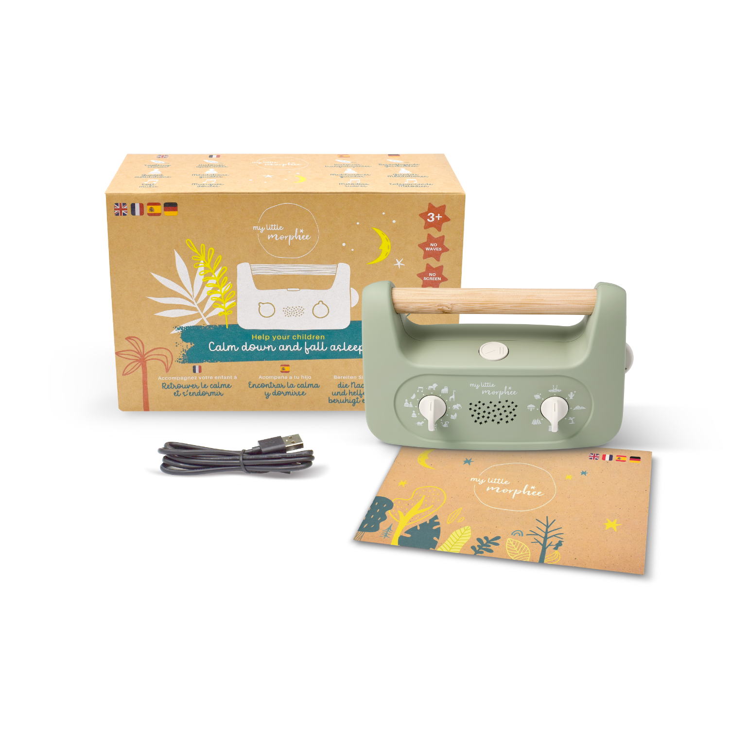 Mein kleines Morphée-Gerät,, Micro-USB-Kabel, Anleitung, 192 Audiositzungen