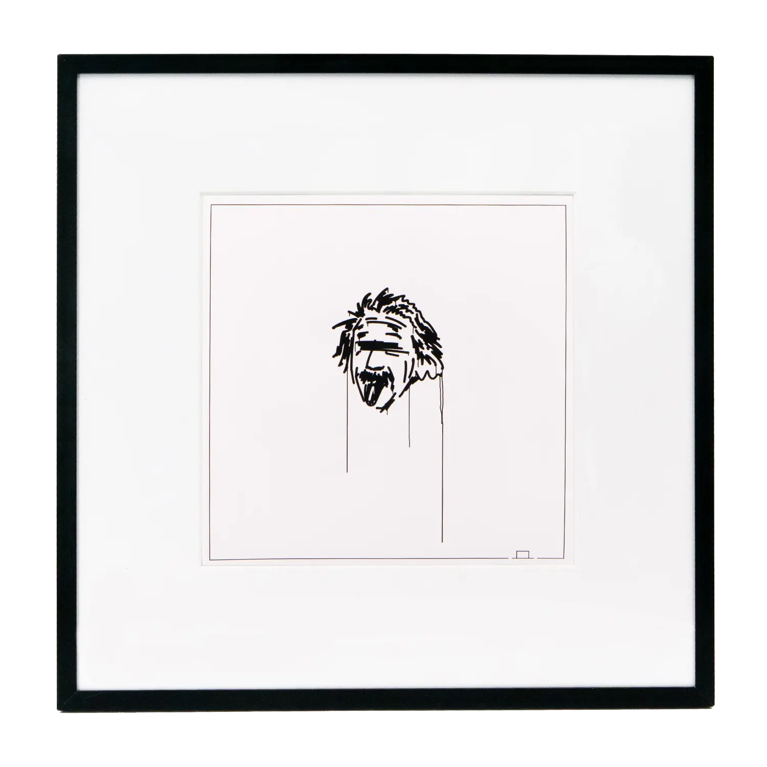 Kunstdruck Albert Einstein