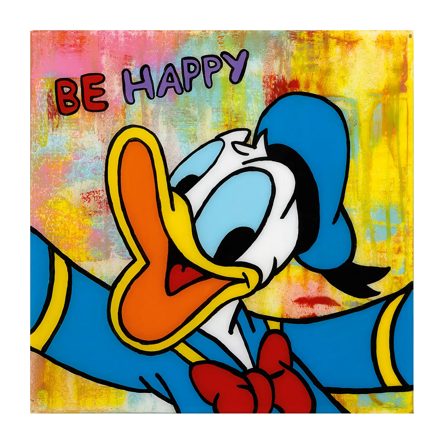 "BE HAPPY"