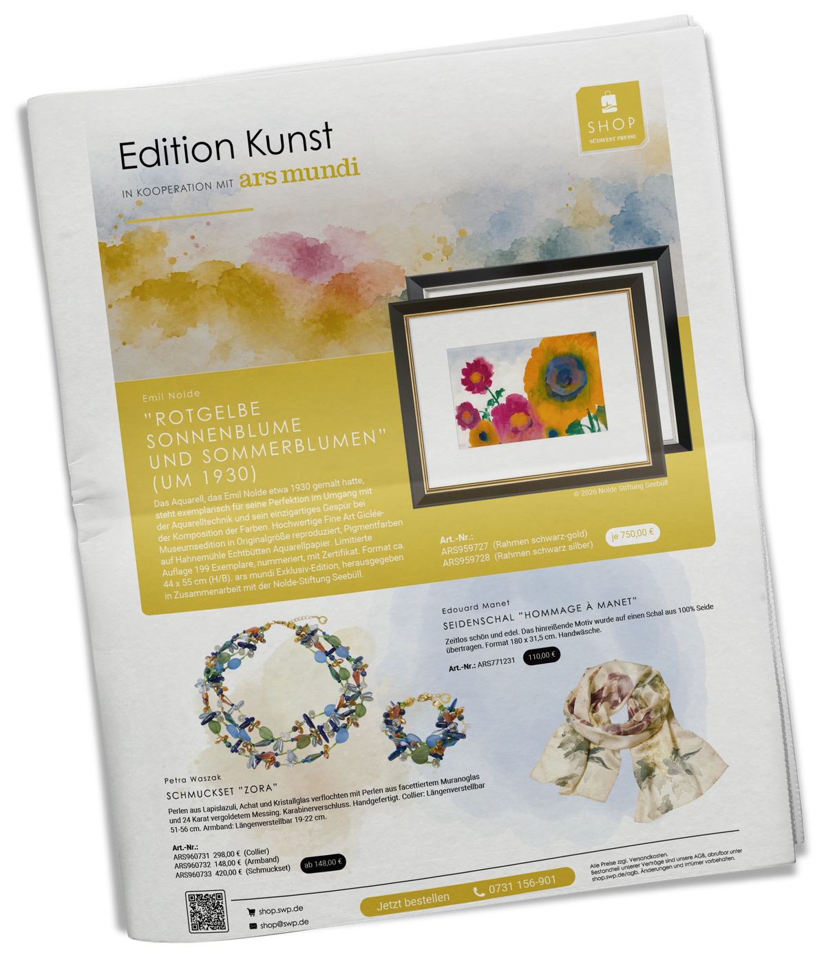 Beilage SWP_ArsMundi - Titelbild 1