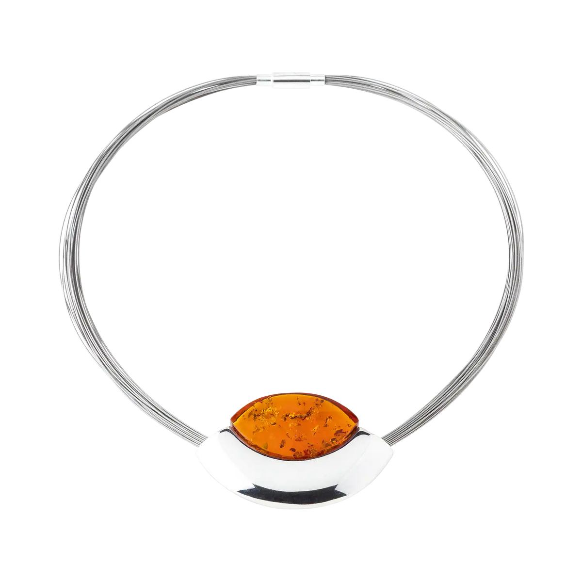 Bernsteincollier "Juwel"