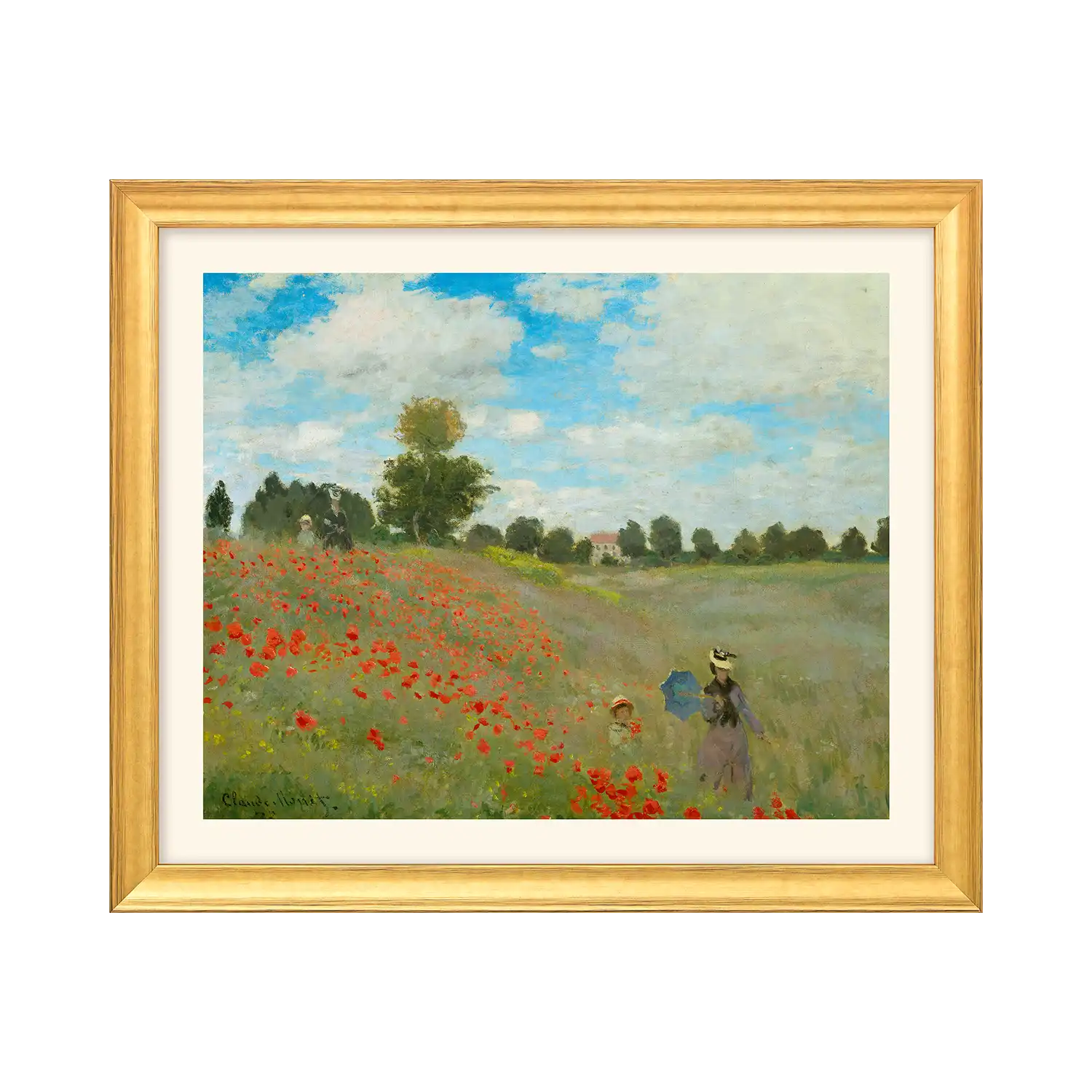 Bild 'Les coquelicots à Argenteuil (Das Mohnfeld bei Argenteuil)' (1873)