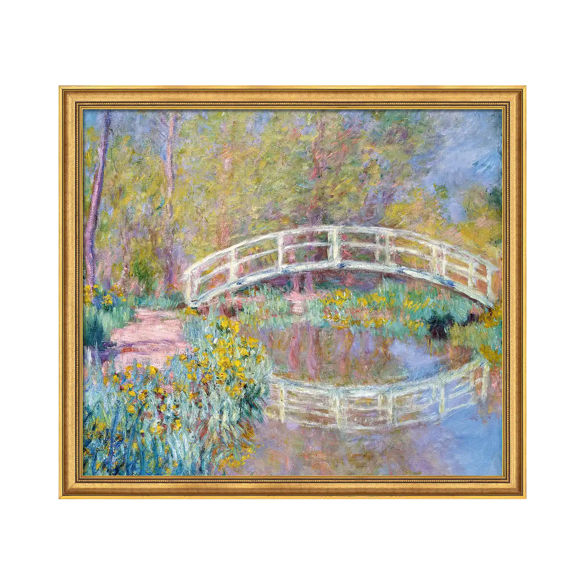 Claude Monet Bild 'Brücke in Monets Garten' (1900)