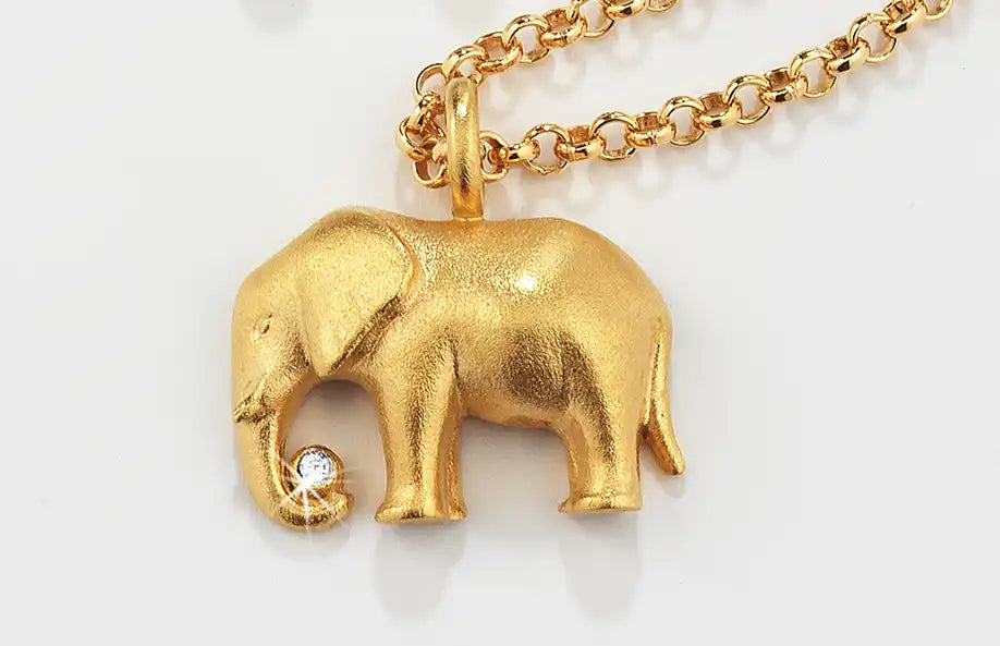 Collier "Glückselefant"