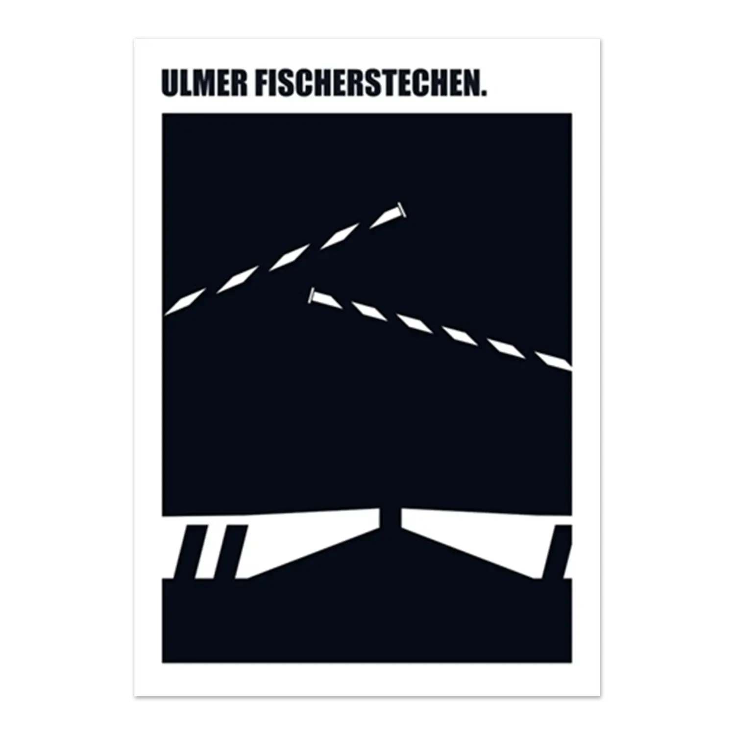 Wandbild "Fischerstechen"