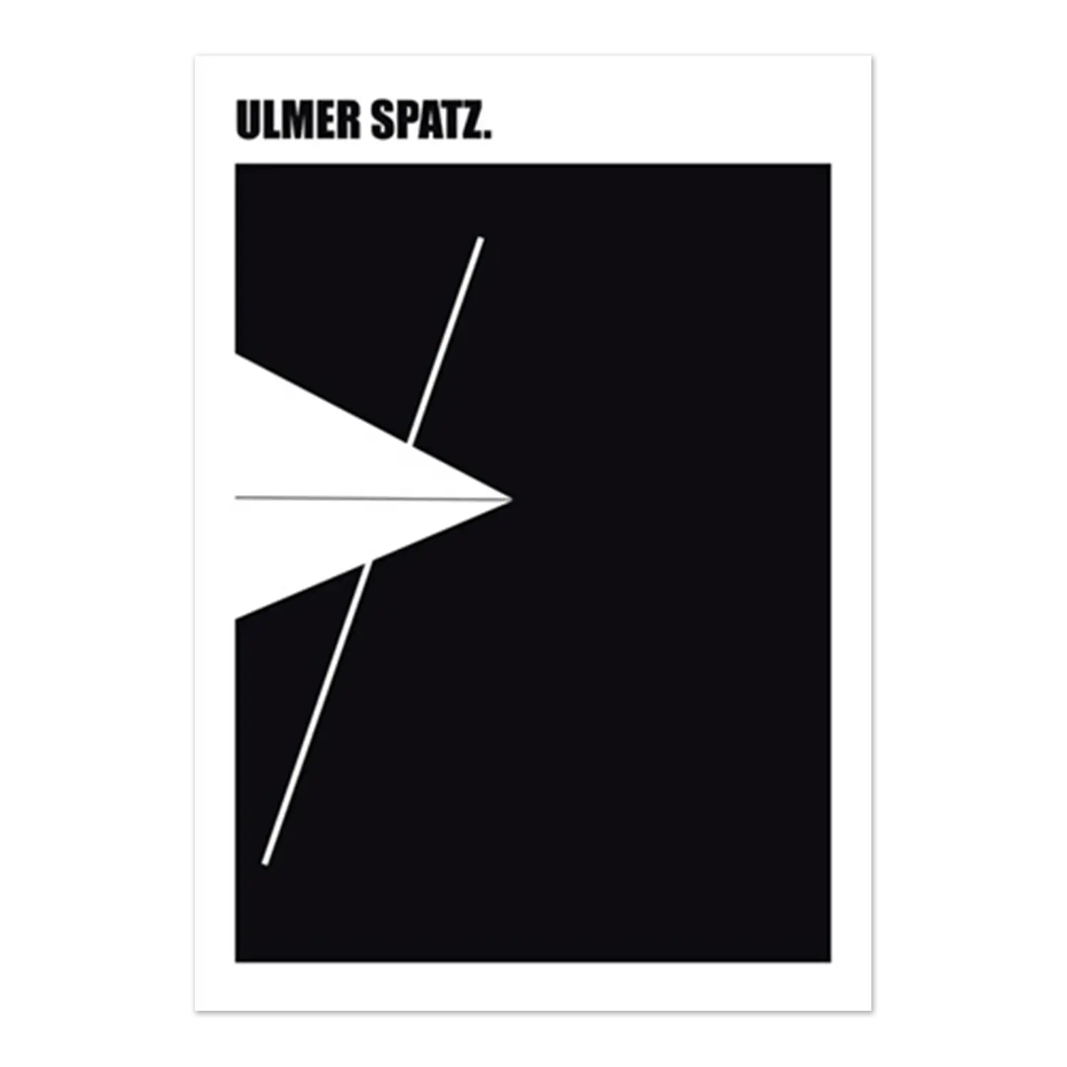 Wandbild "Ulmer Spatz"