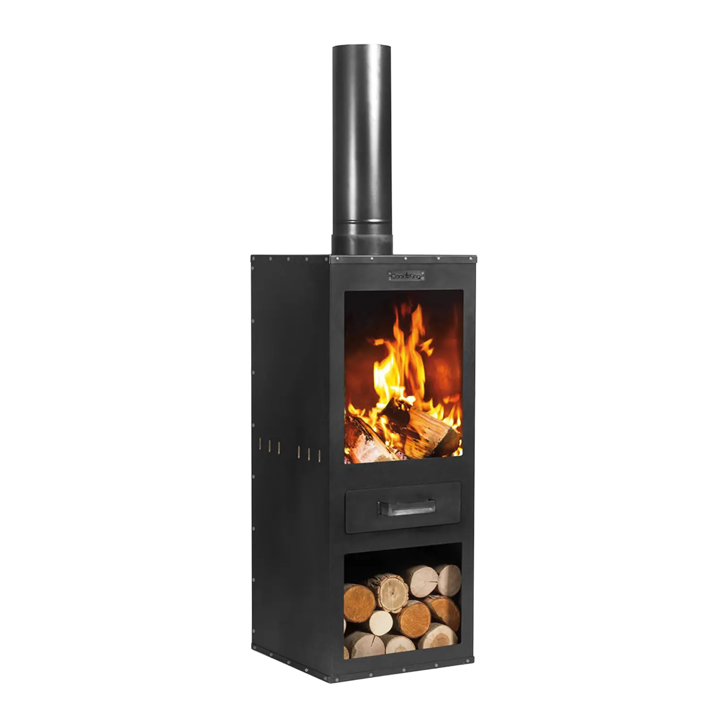 Vorteilsaktion: Gartenofen Delaware mit Kuscheldecke