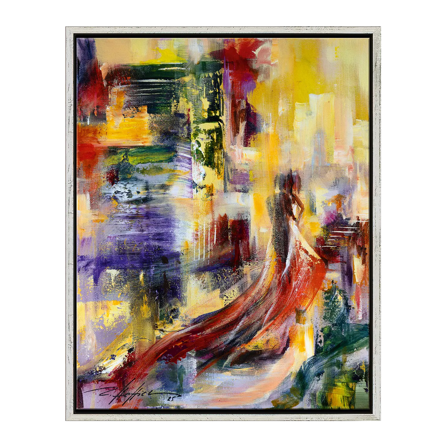 Bild »Der Weg zum Kuss«, 2025 MR