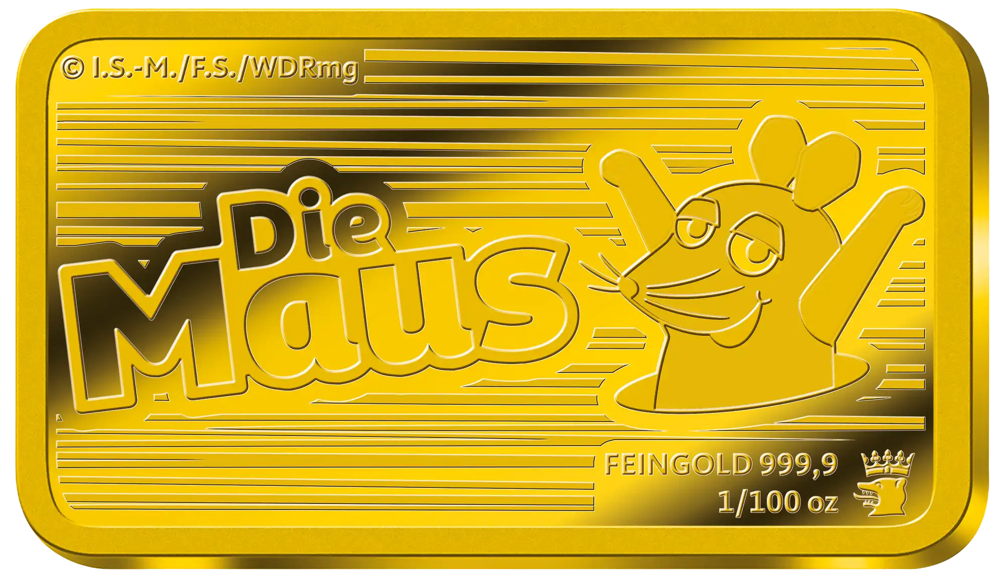 Goldbarren für Kinder - Die Maus