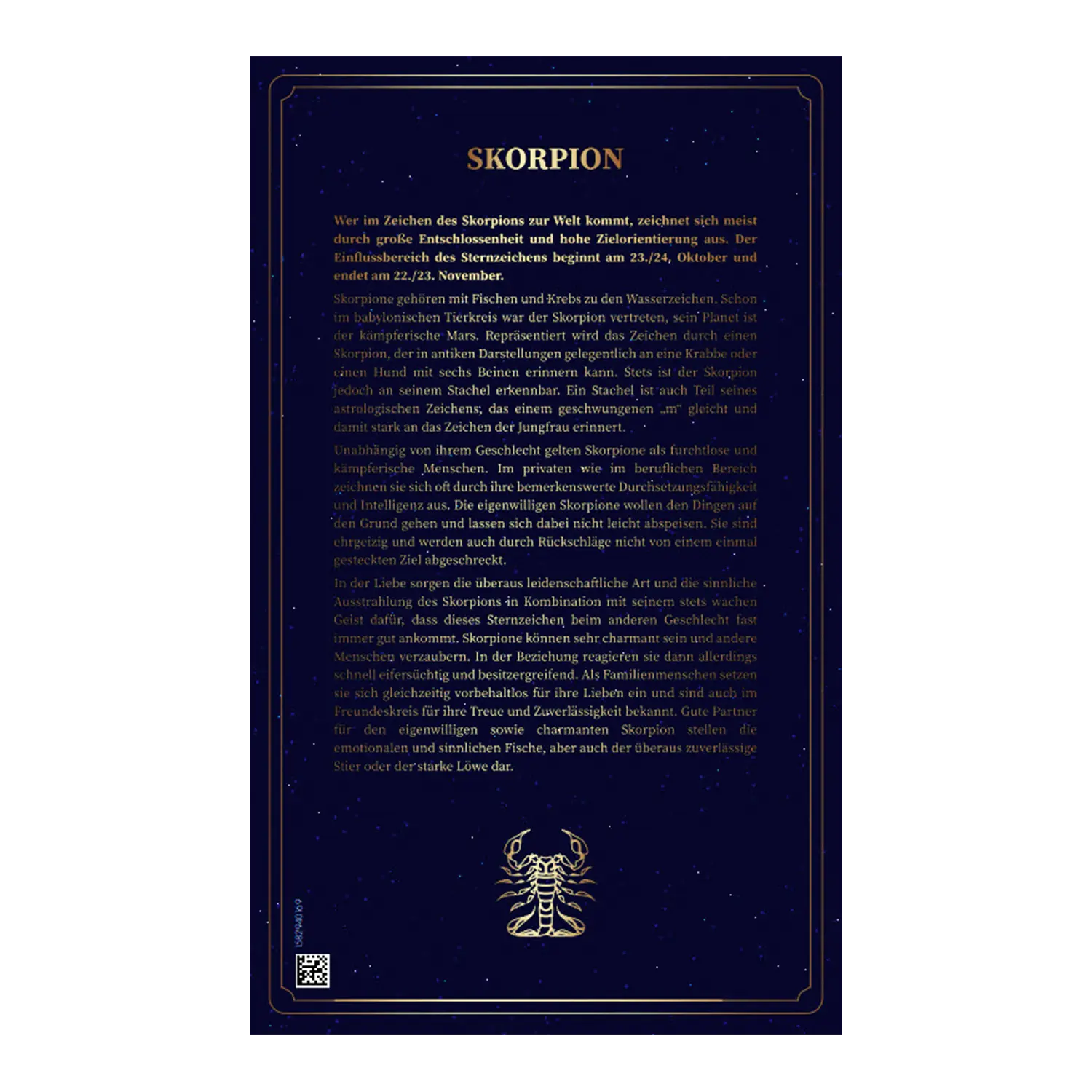 Goldbarren Sternzeichen Skorpion