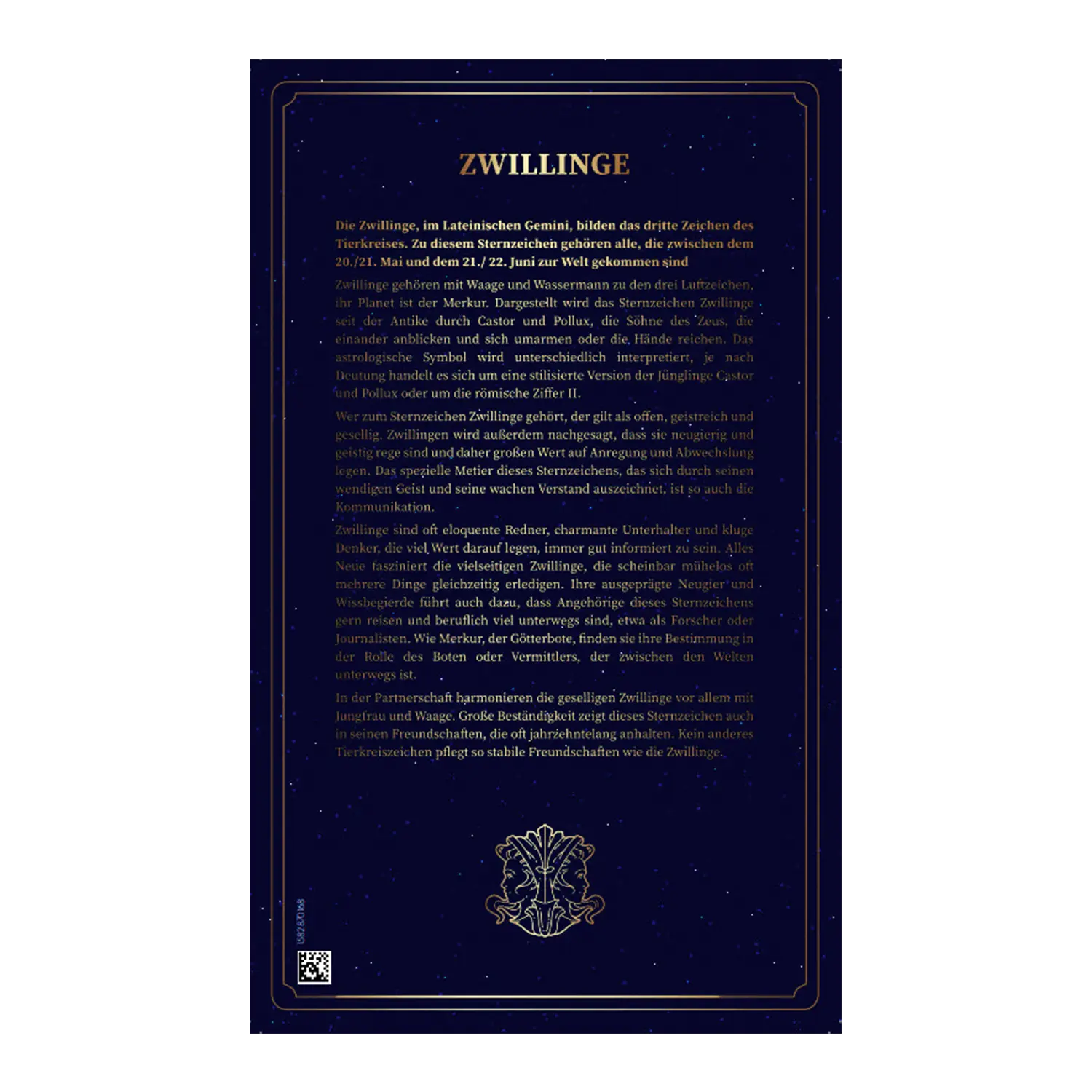 Goldbarren Sternzeichen Zwillinge