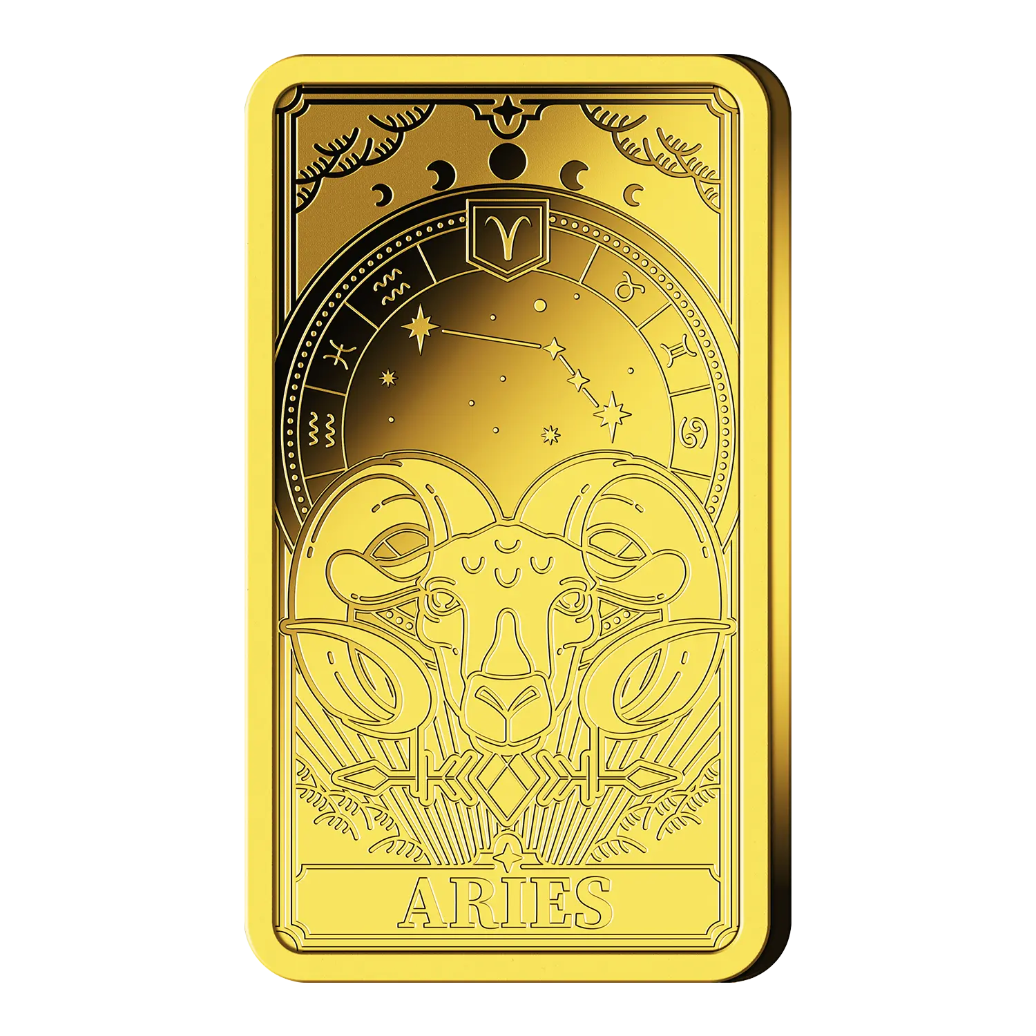 Goldbarren Sternzeichen Widder