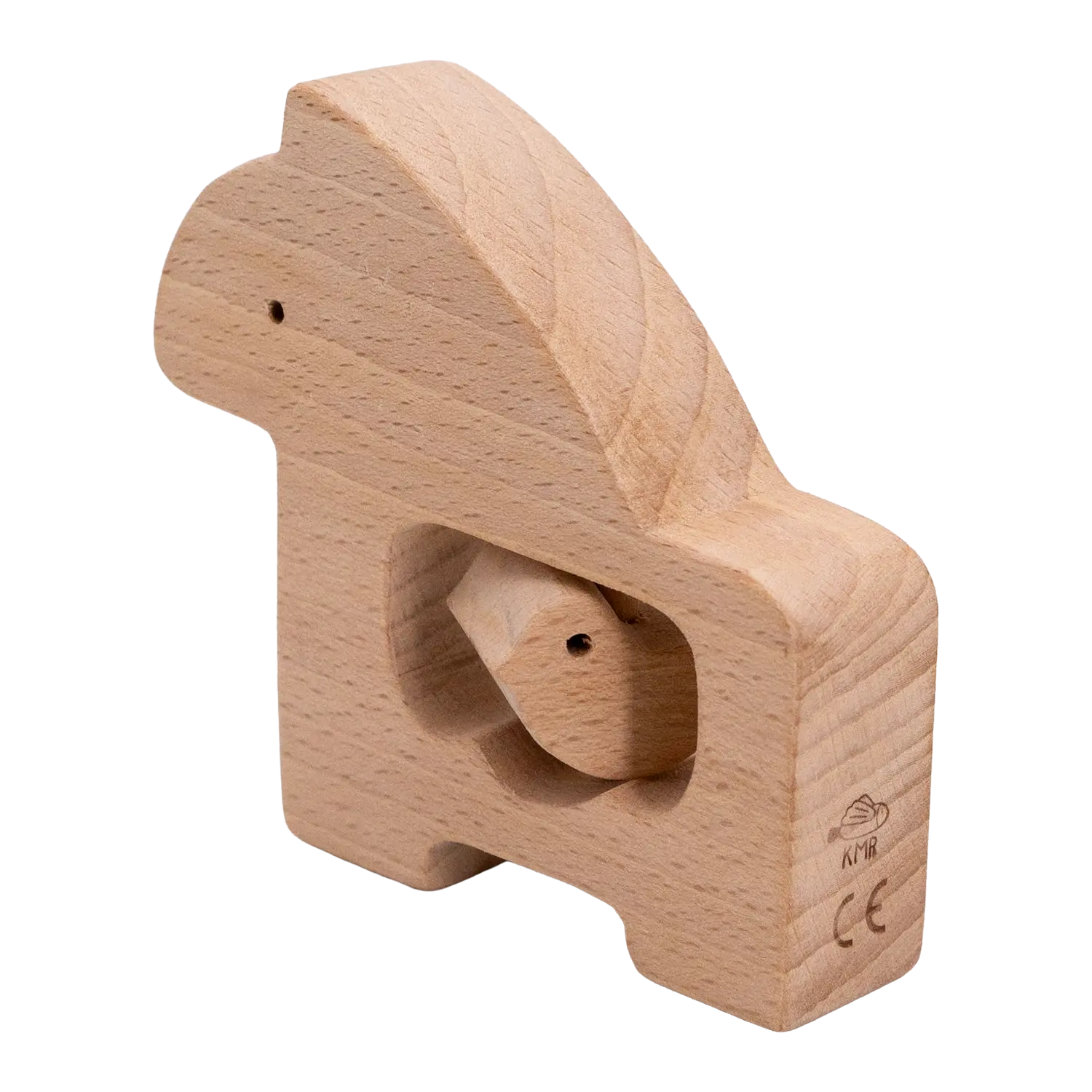 Baby Rassel aus Holz