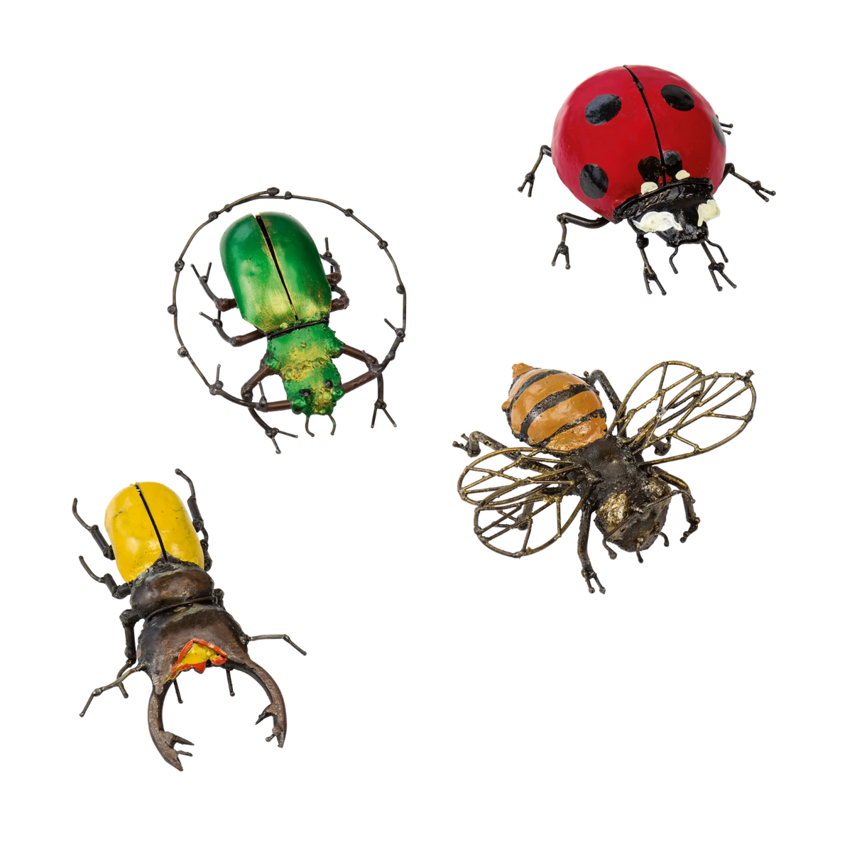 Gartendeko "Insektenset" – 4-teilig