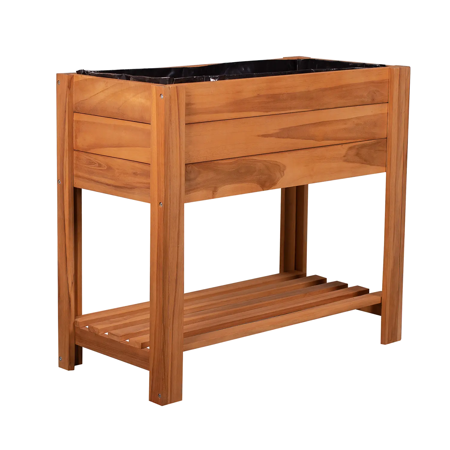 Kräuterhochbeet aus Teakholz