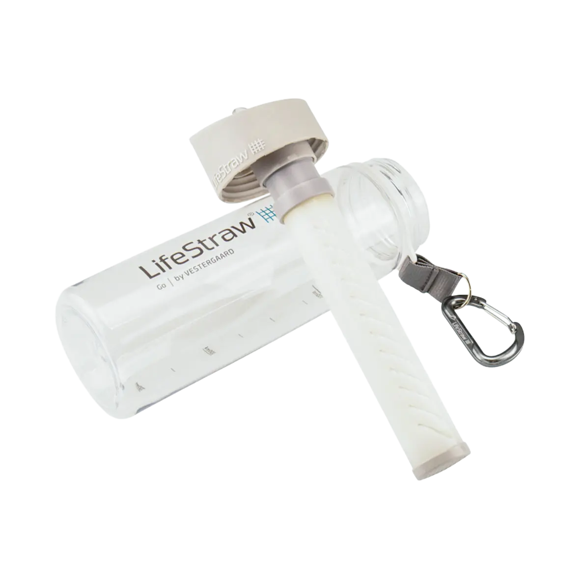 Der Filter der LifeStraw GO2 Wasserflasche in der Großansicht