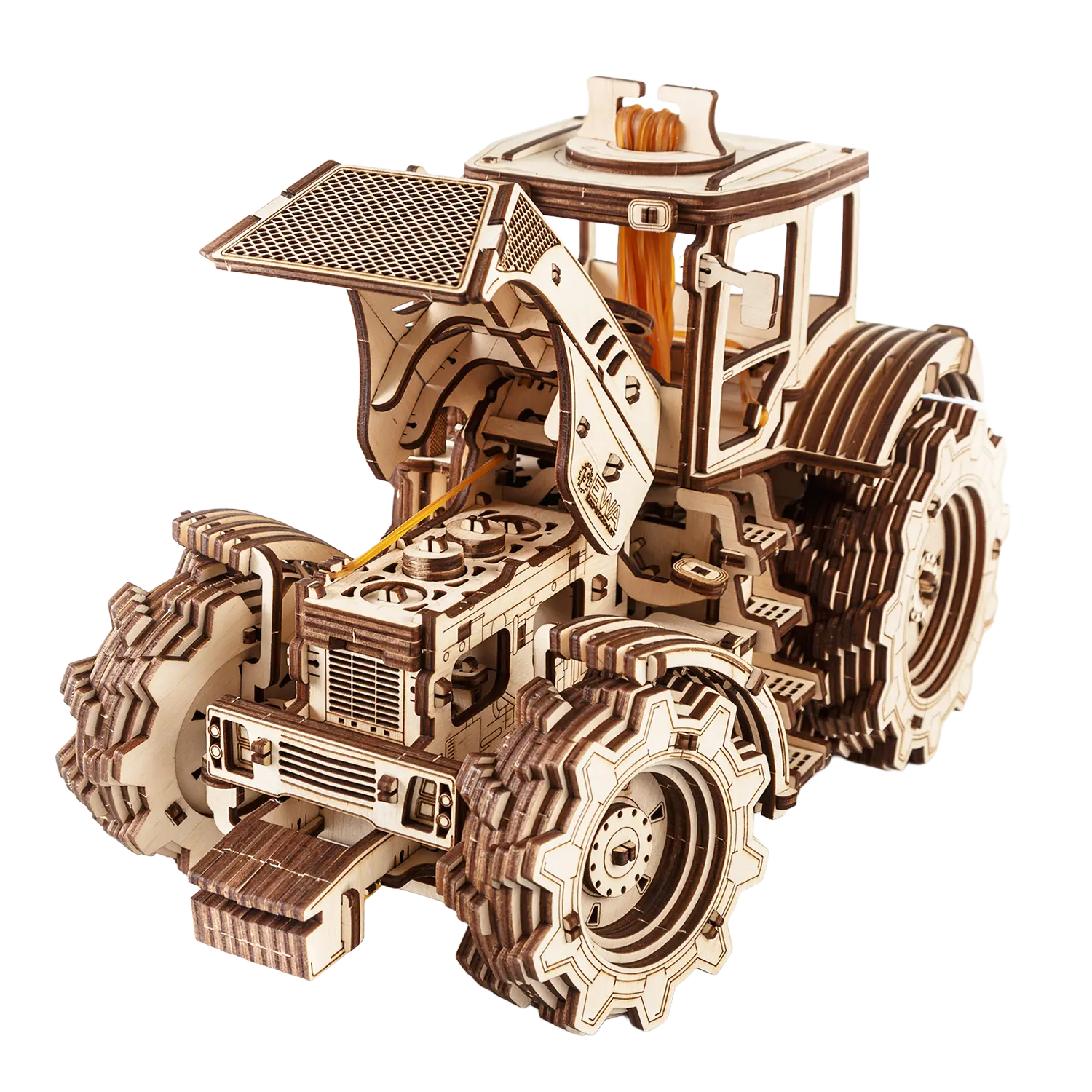 3D-Holzpuzzle Traktor