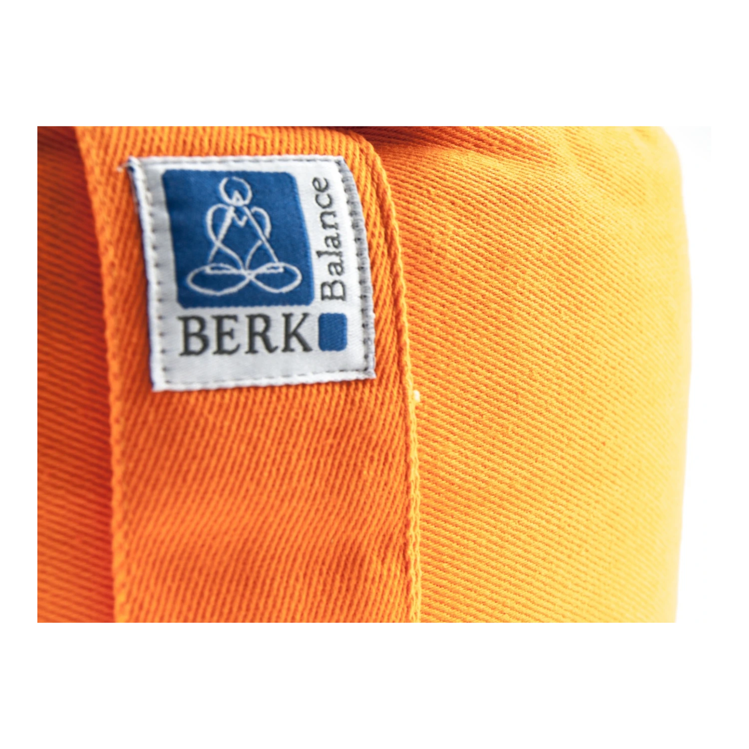 Herstelleretikett auf dem Meditationskissen