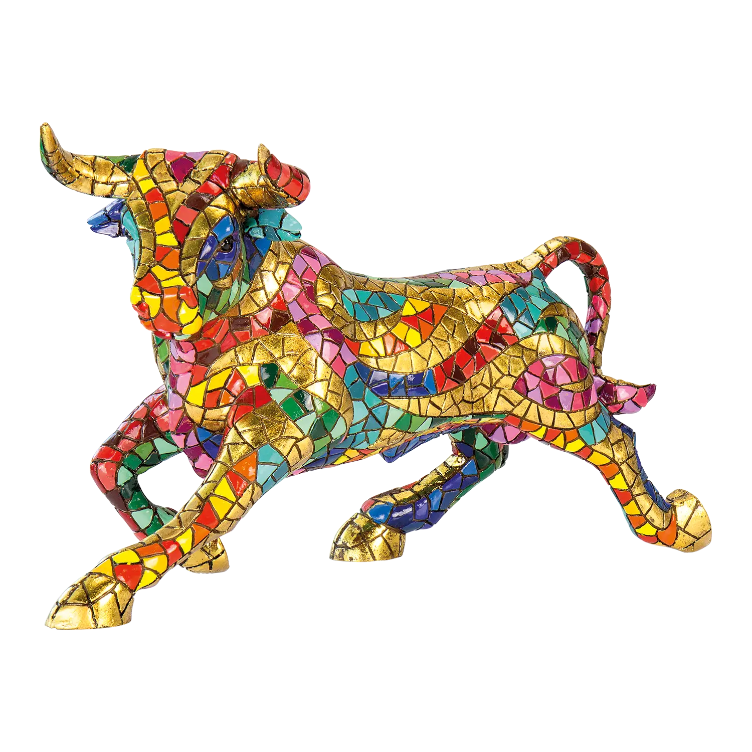 Mosaikfigur Stier "El Toro Mosaico"