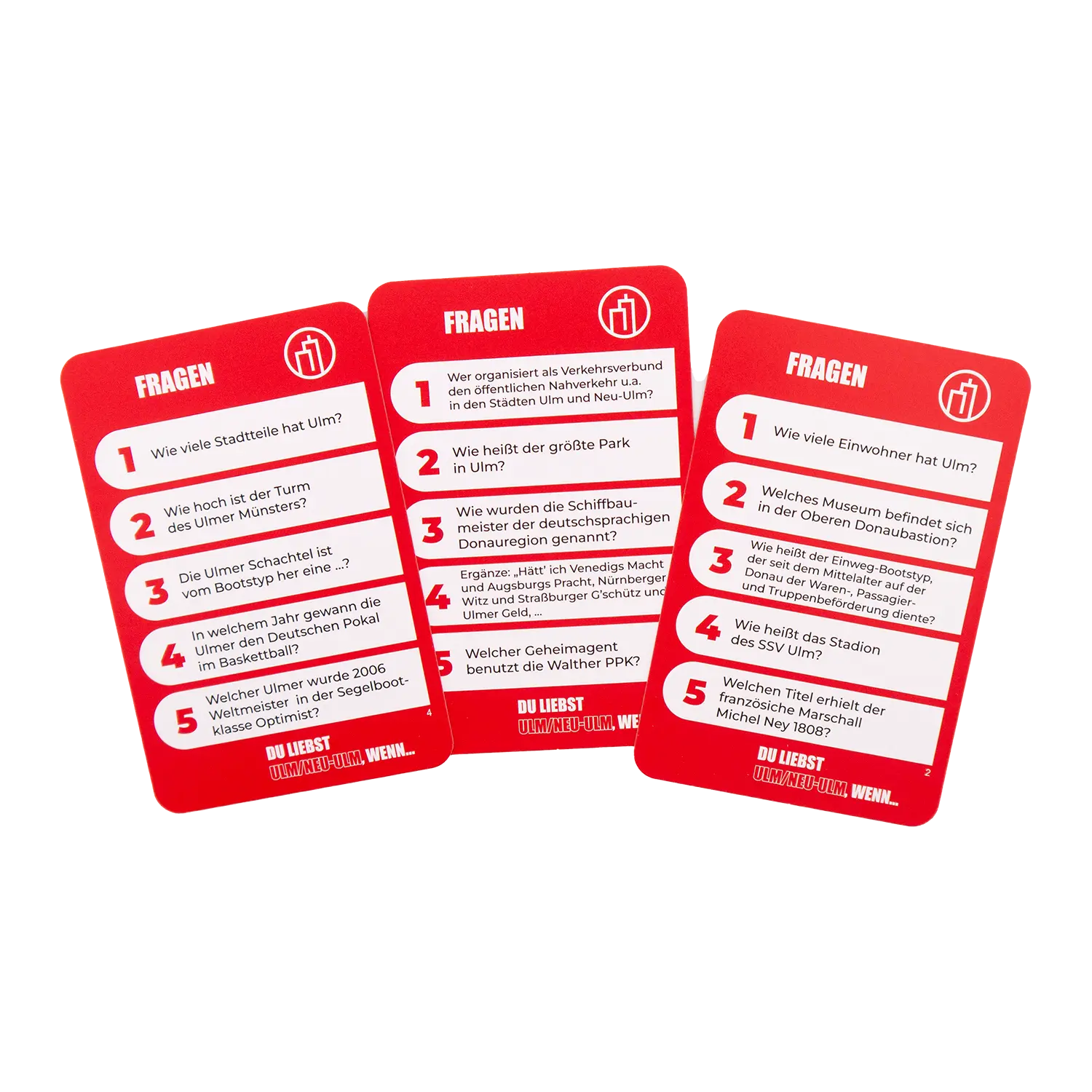 Quizspiel "Du liebst Ulm/Neu-Ulm, wenn..."