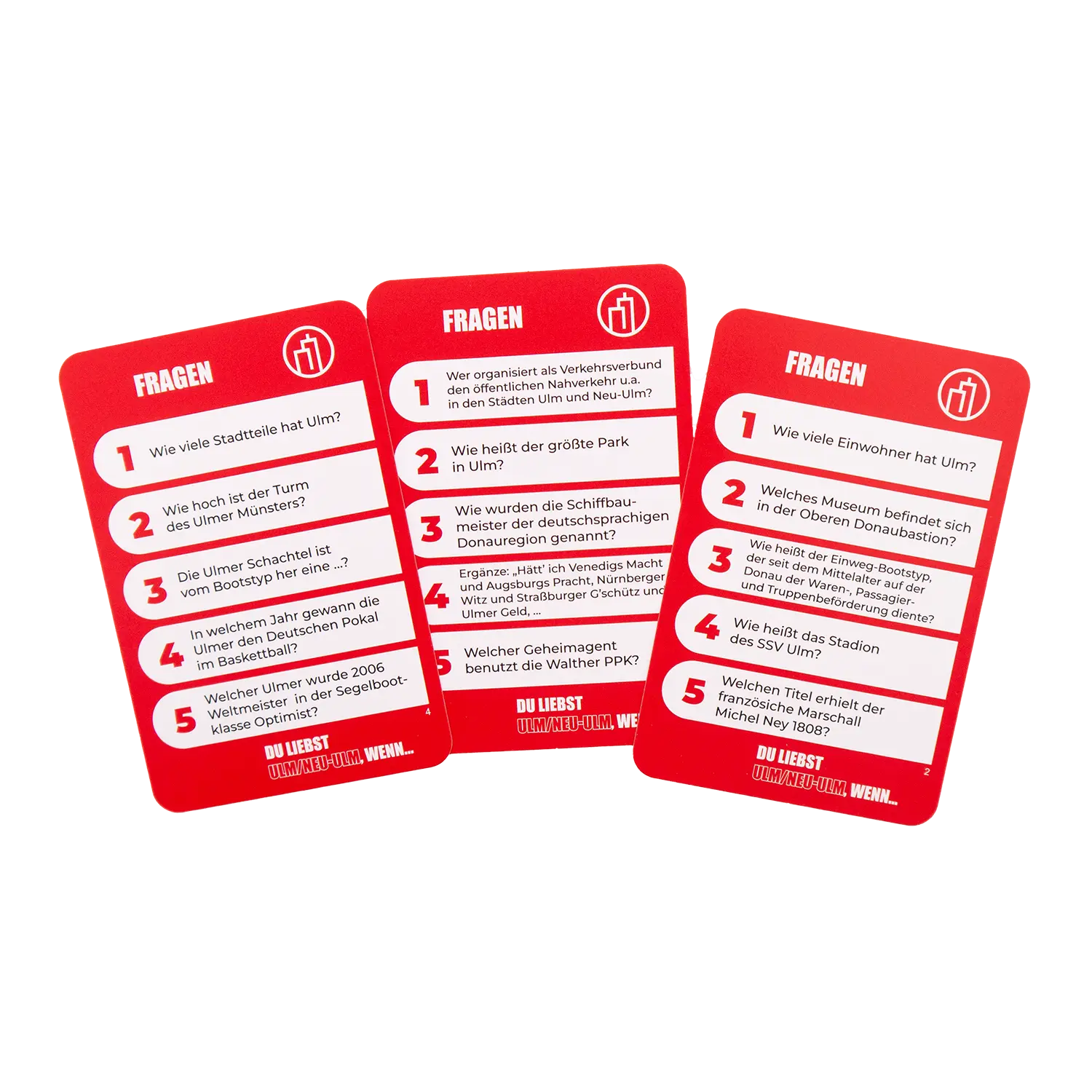 Quizspiel "Du liebst Ulm/Neu-Ulm, wenn..."