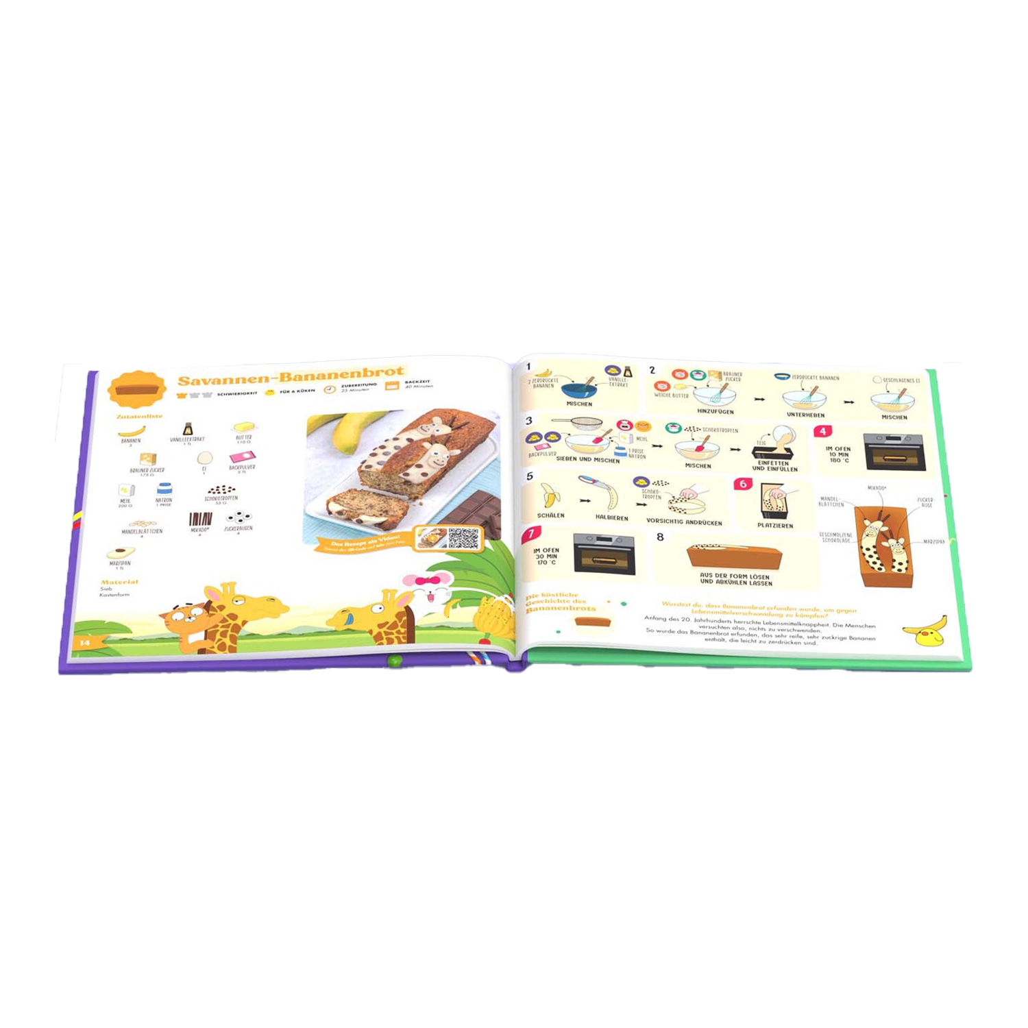 Rezeptbuch Set Kinderleichte Kuchen und Desserts