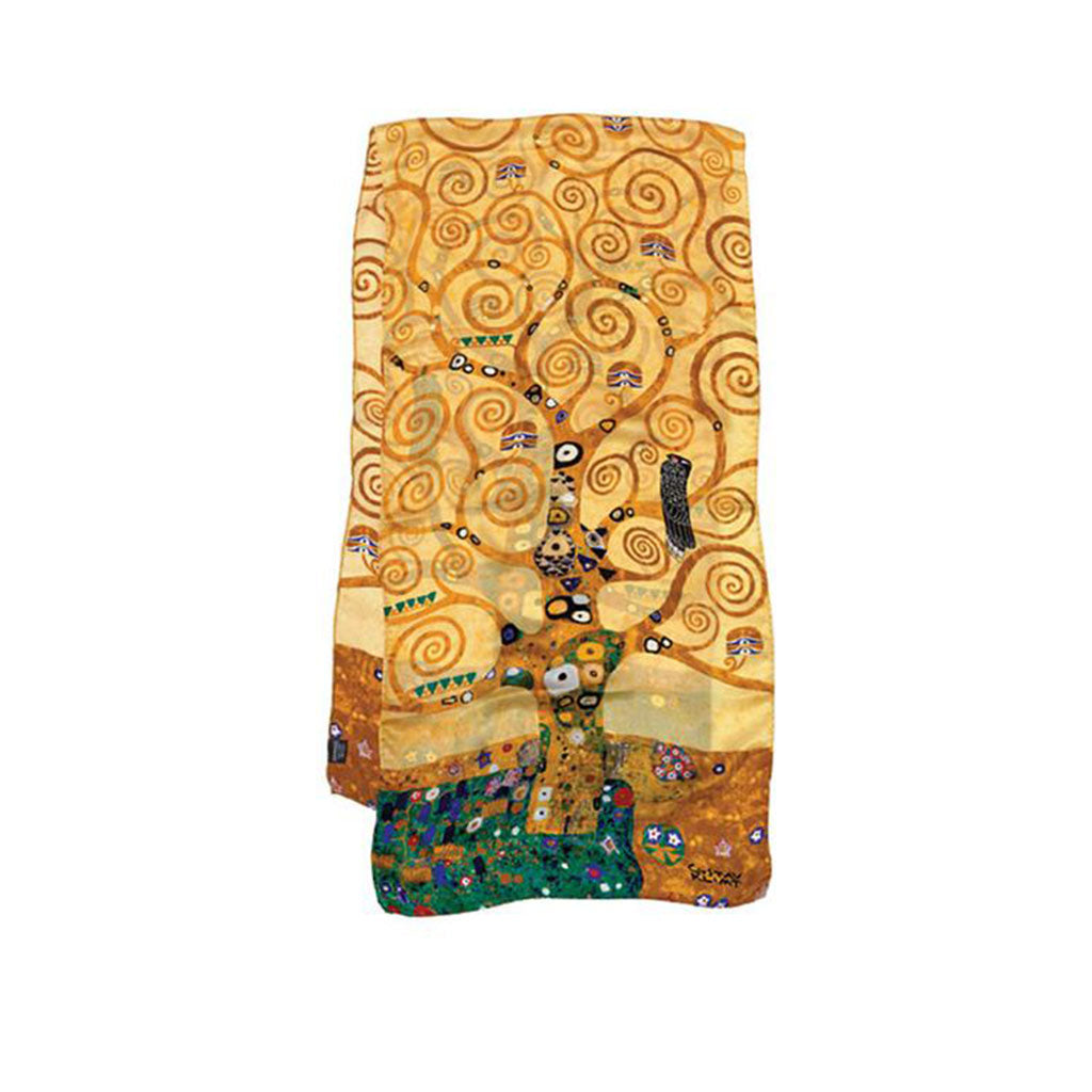 Seidenschal "Lebensbaum" von Gustav Klimt