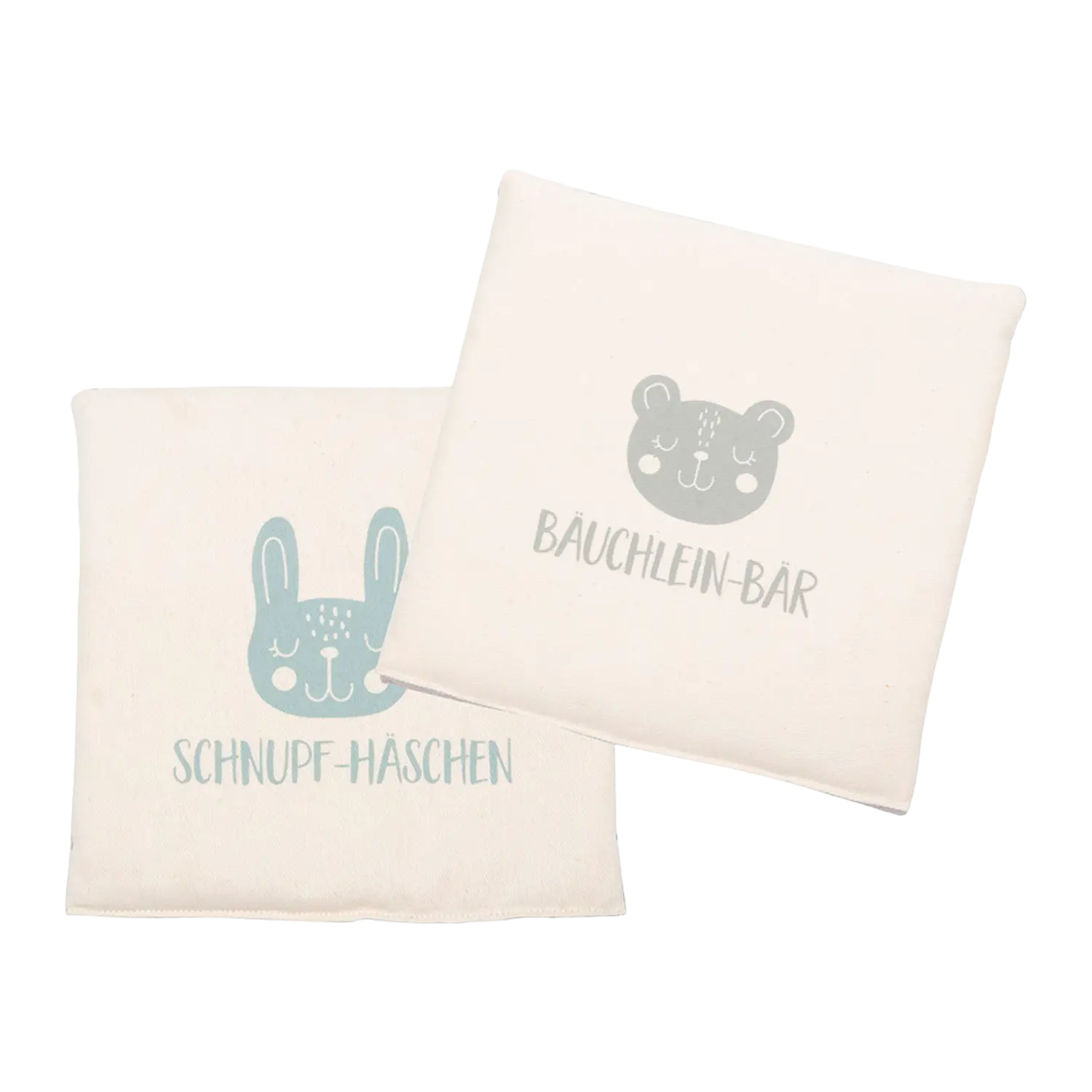 Set Kinder Duftkissen Schnupf-Häschen + Bäuchlein-Bär