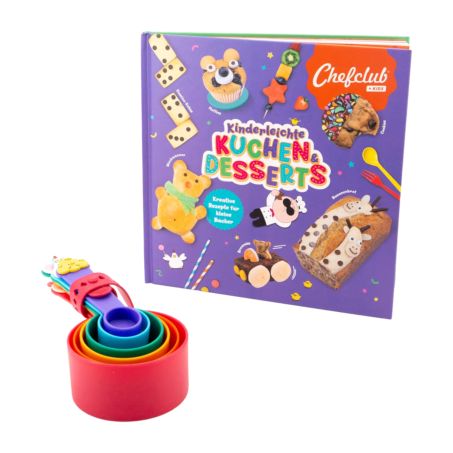 Rezeptbuch Set Kinderleichte Kuchen und Desserts