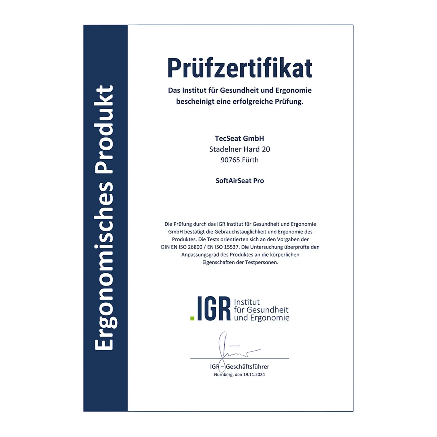 SoftAirSeatPro Sitzkissen