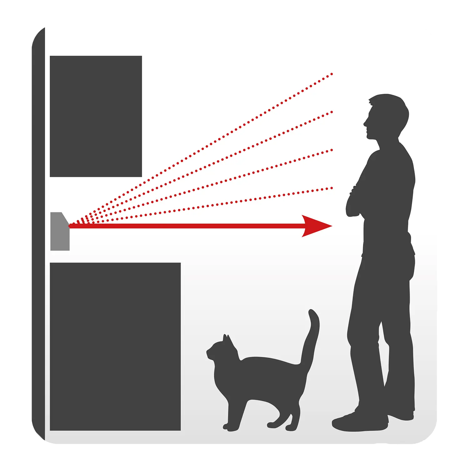 DAB+/UKW Steckdosenradio mit Bewegungsmelder