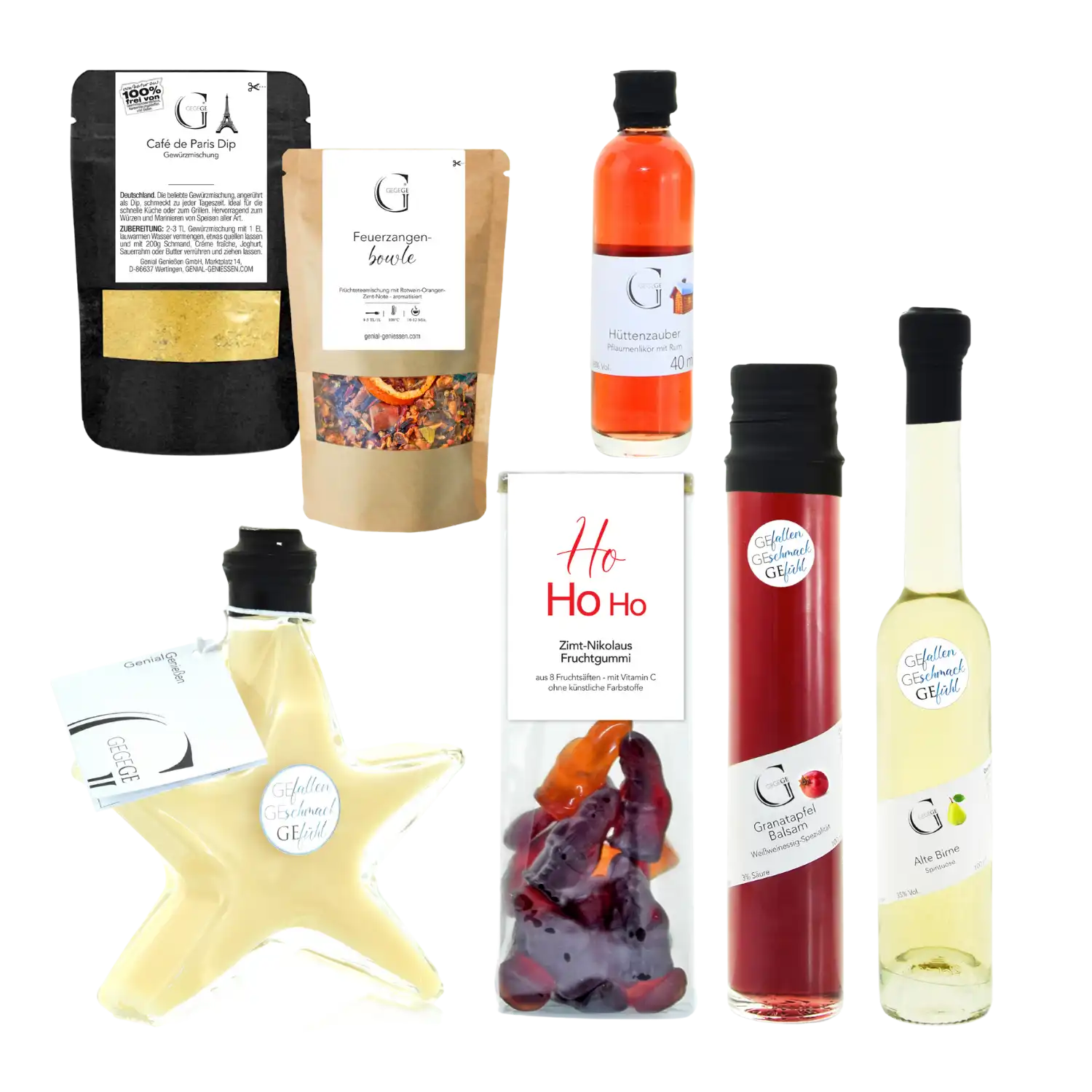 Süffige Weihnachtsfeier Geschenkset