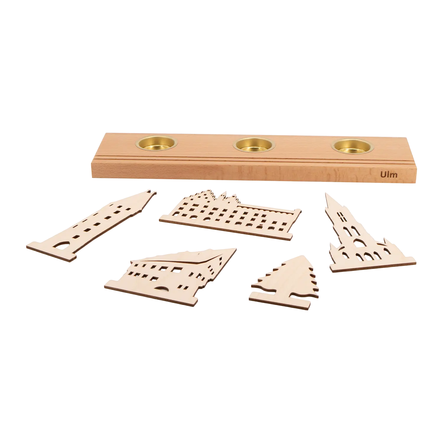 Ulm Panorama Teelichthalter