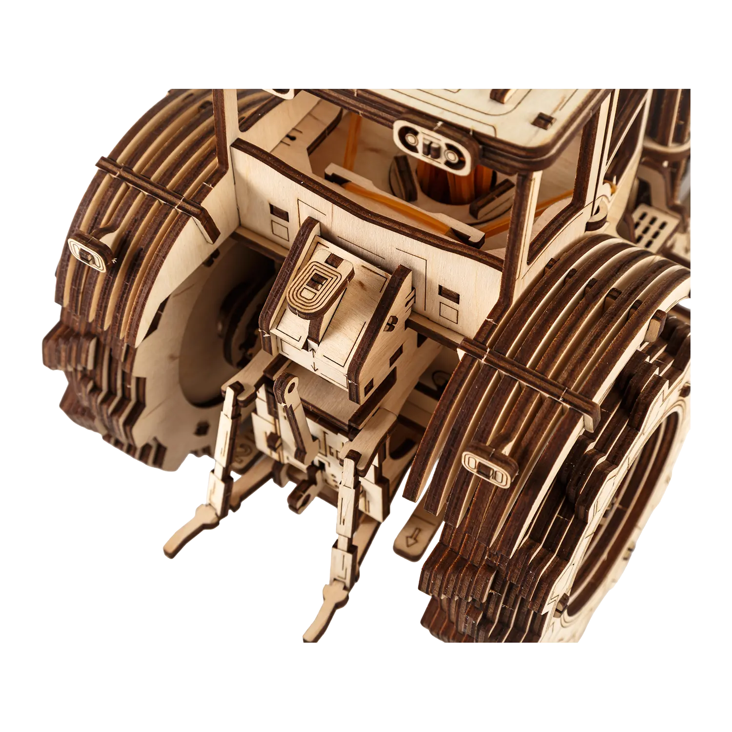 3D-Holzpuzzle Traktor