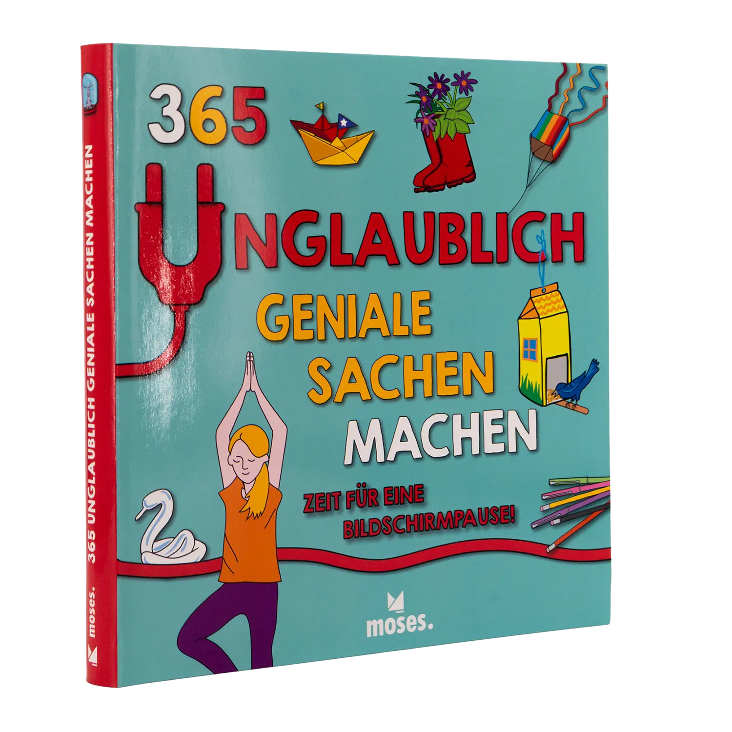 Mitbringsel für Kinder: Buch „365 unglaublich geniale Sachen machen“