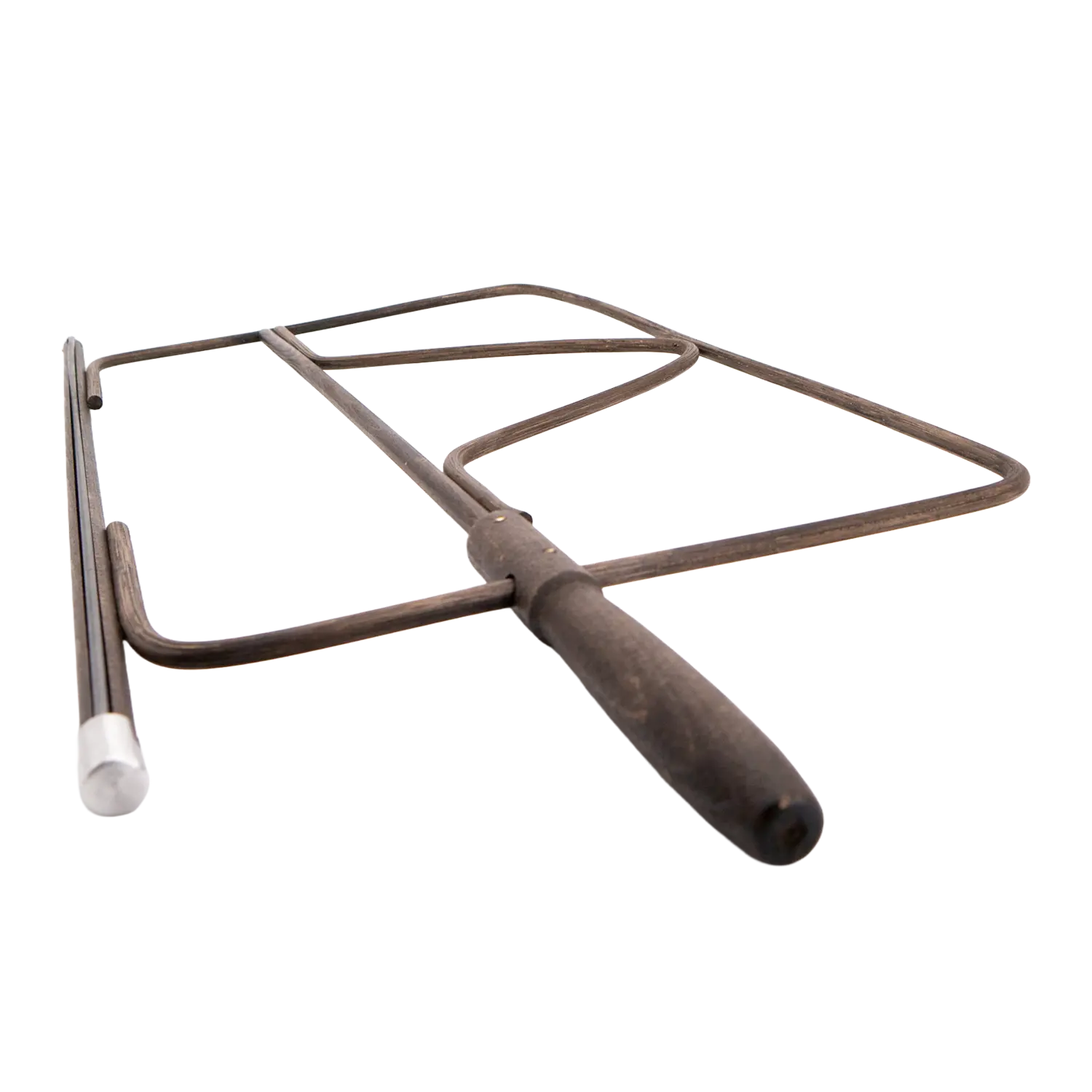 Zeitungshalter aus Holz ohne Zeitung