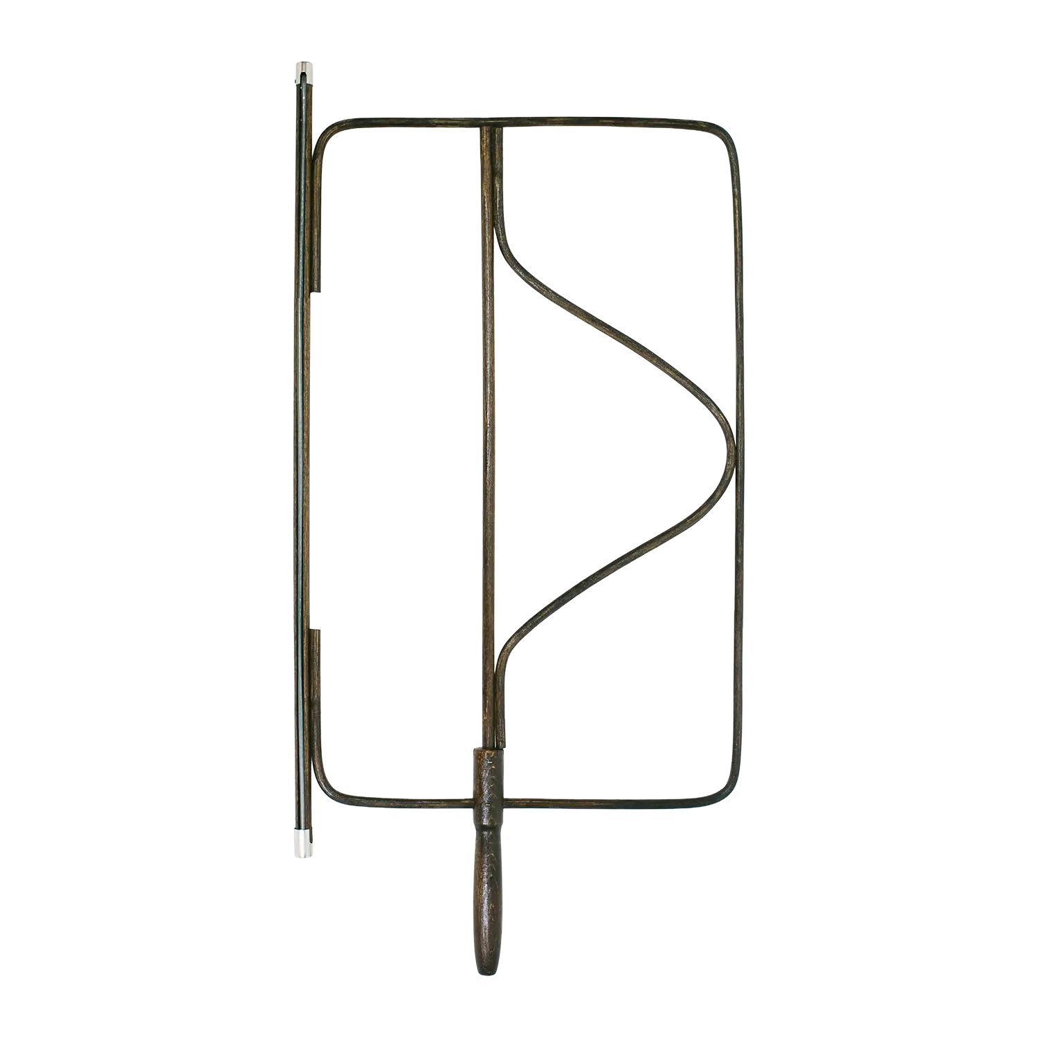 Zeitungshalter aus Holz