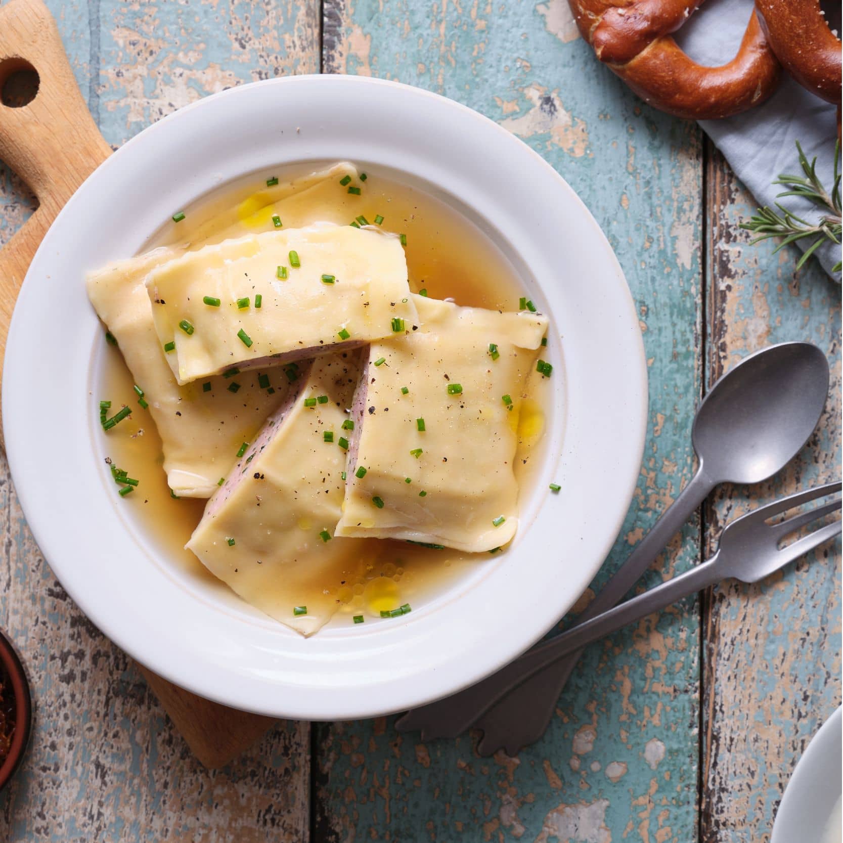 Maultaschen selber machen