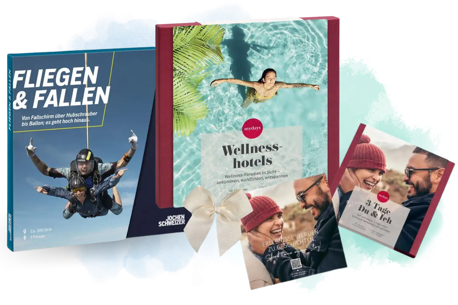 Erlebnisgeschenke von Jochen Schweizer und MyDays