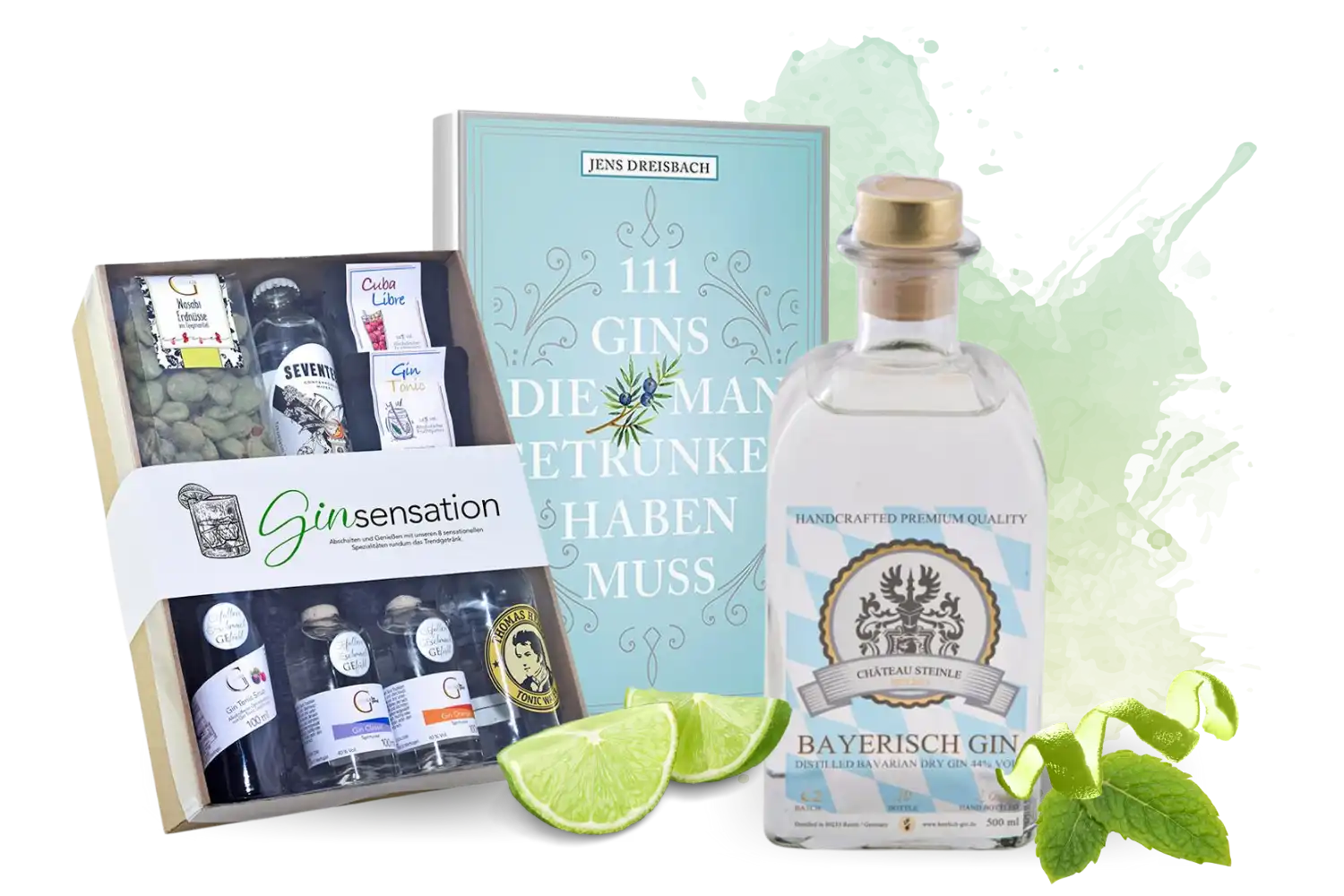 Geschenke für Ginliebhaber wie Gin aus Ulm und Geschenksets