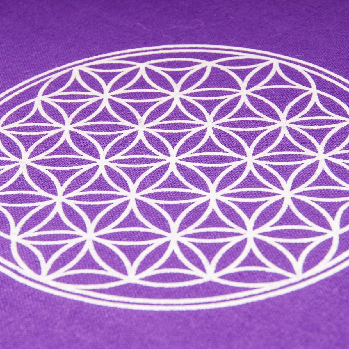 Aufdruck Blume des Lebens im Detail
