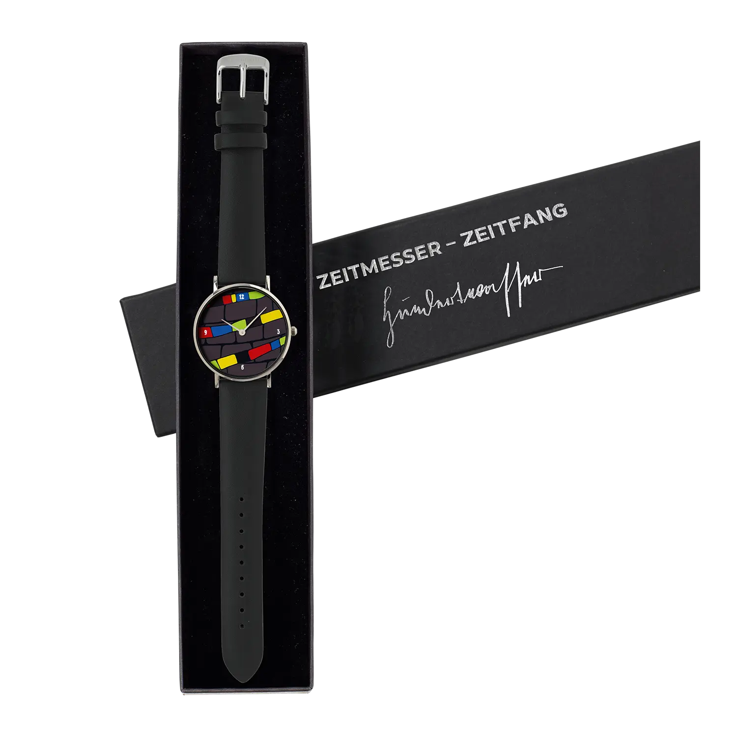 Künstler-Armbanduhr Zeitfinder "Zeitfang"